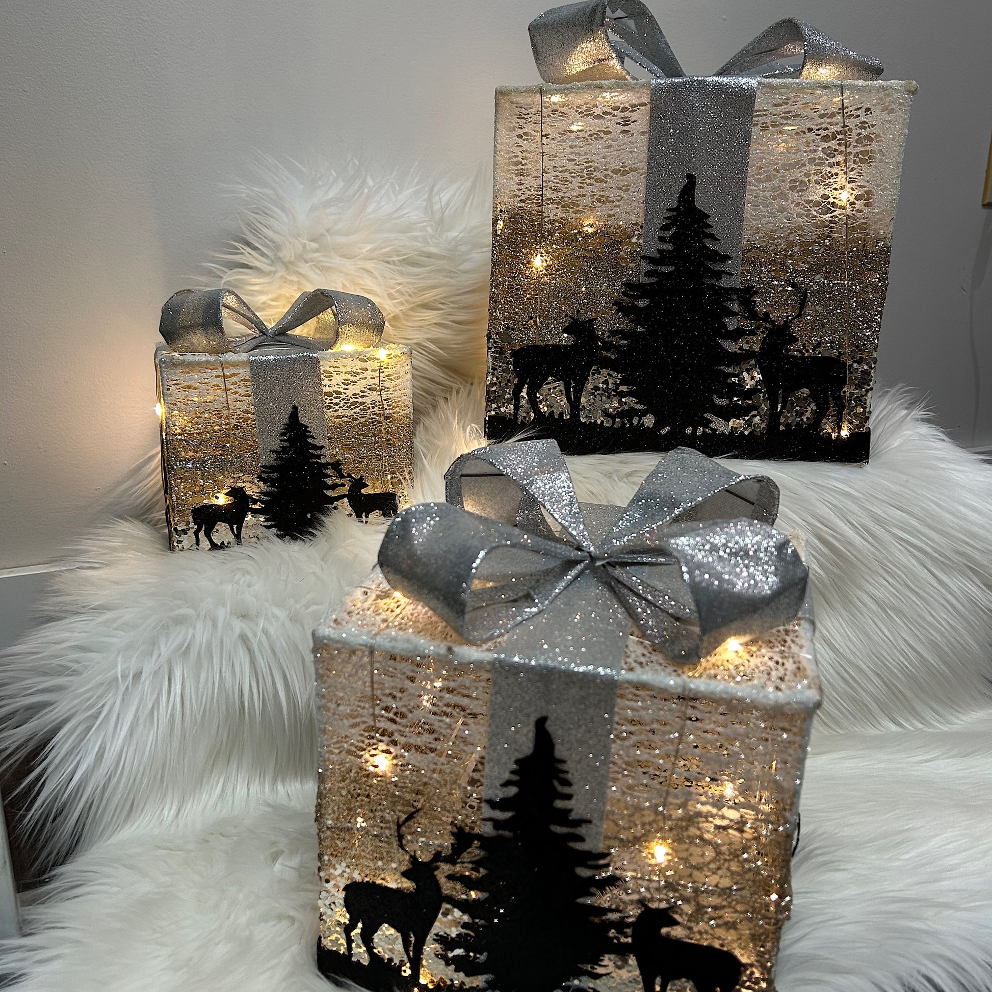 Light up Gifts - Set of 3