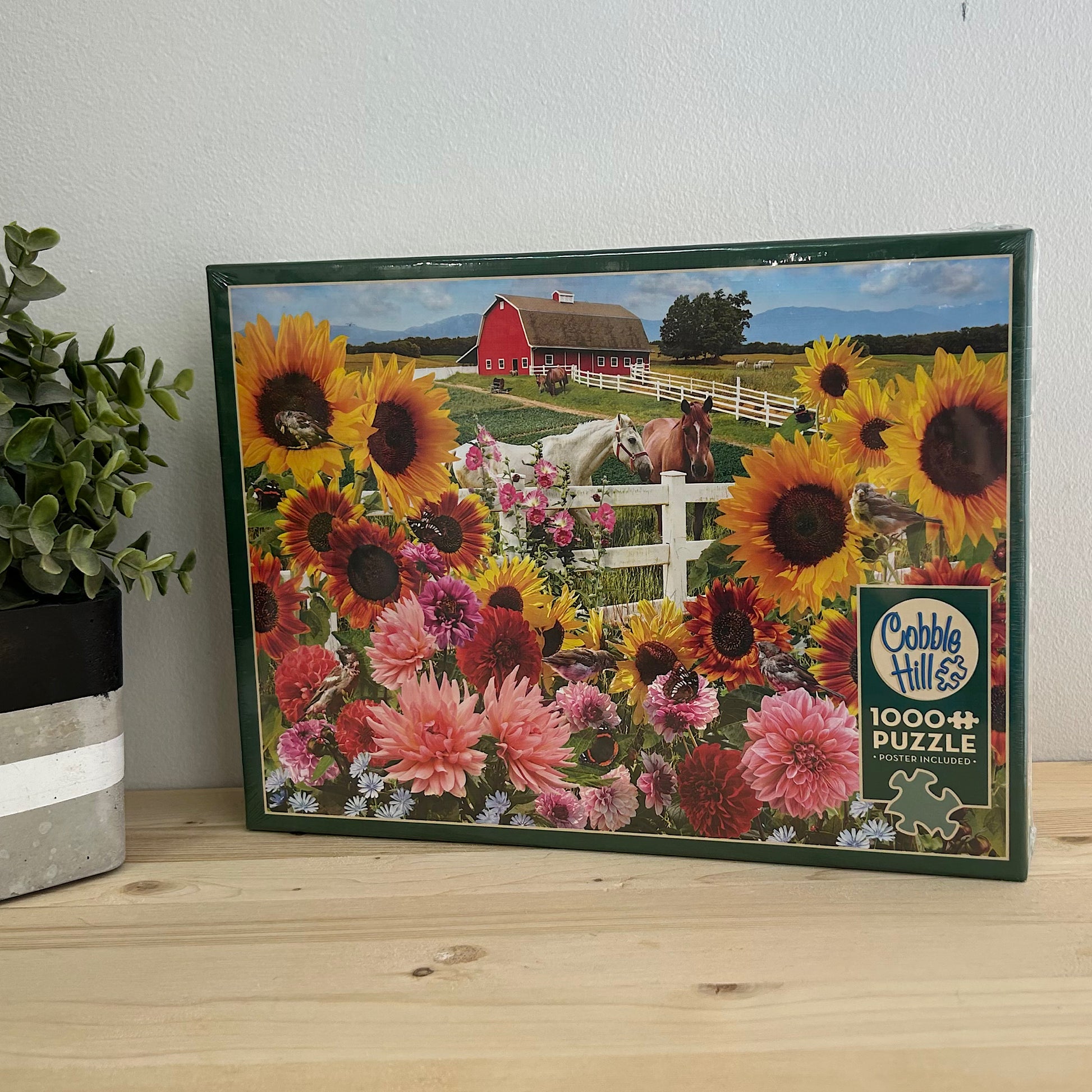 Sunflower Farm - Cobble Hill 1000 piece puzzle