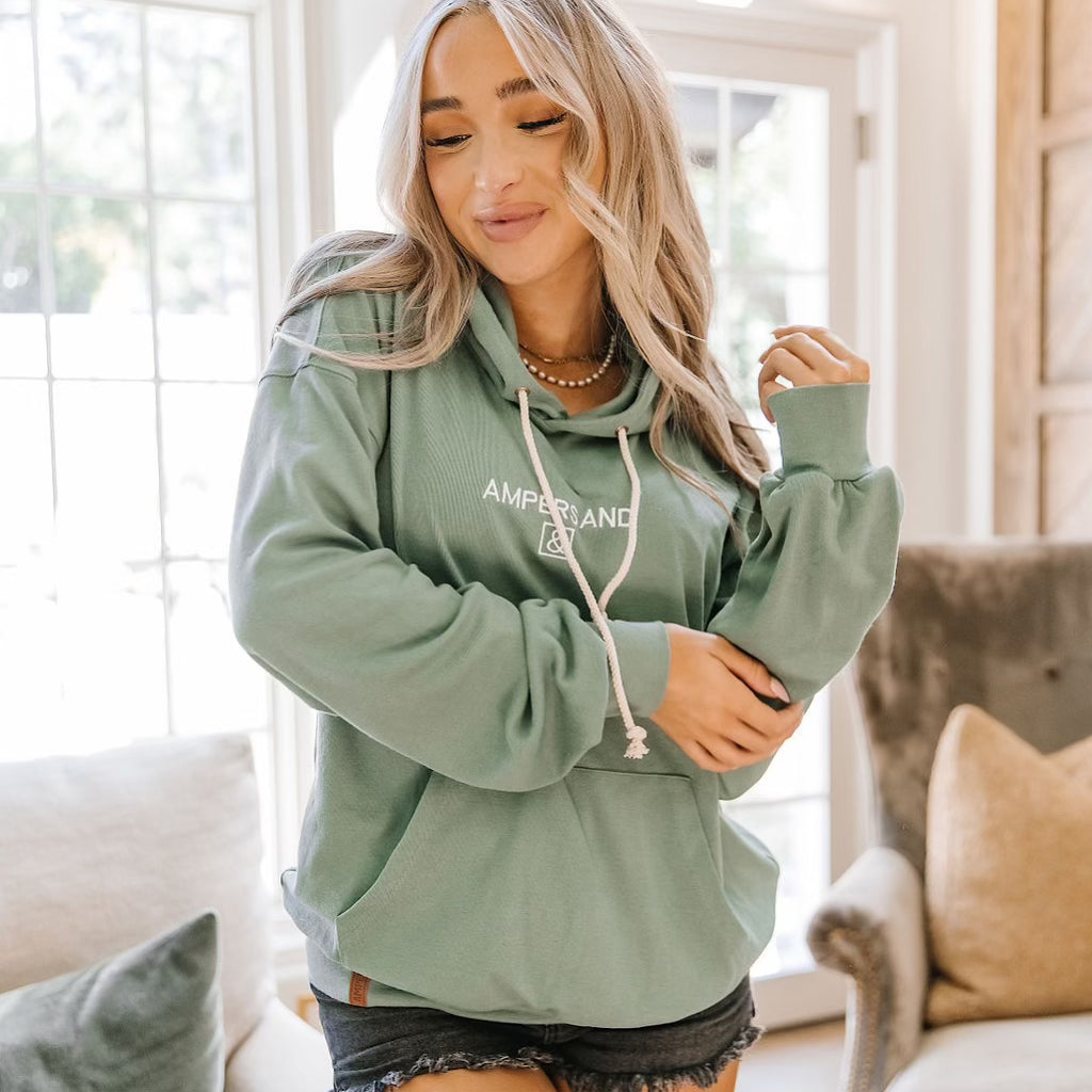 University Hoodie - Classic Sage