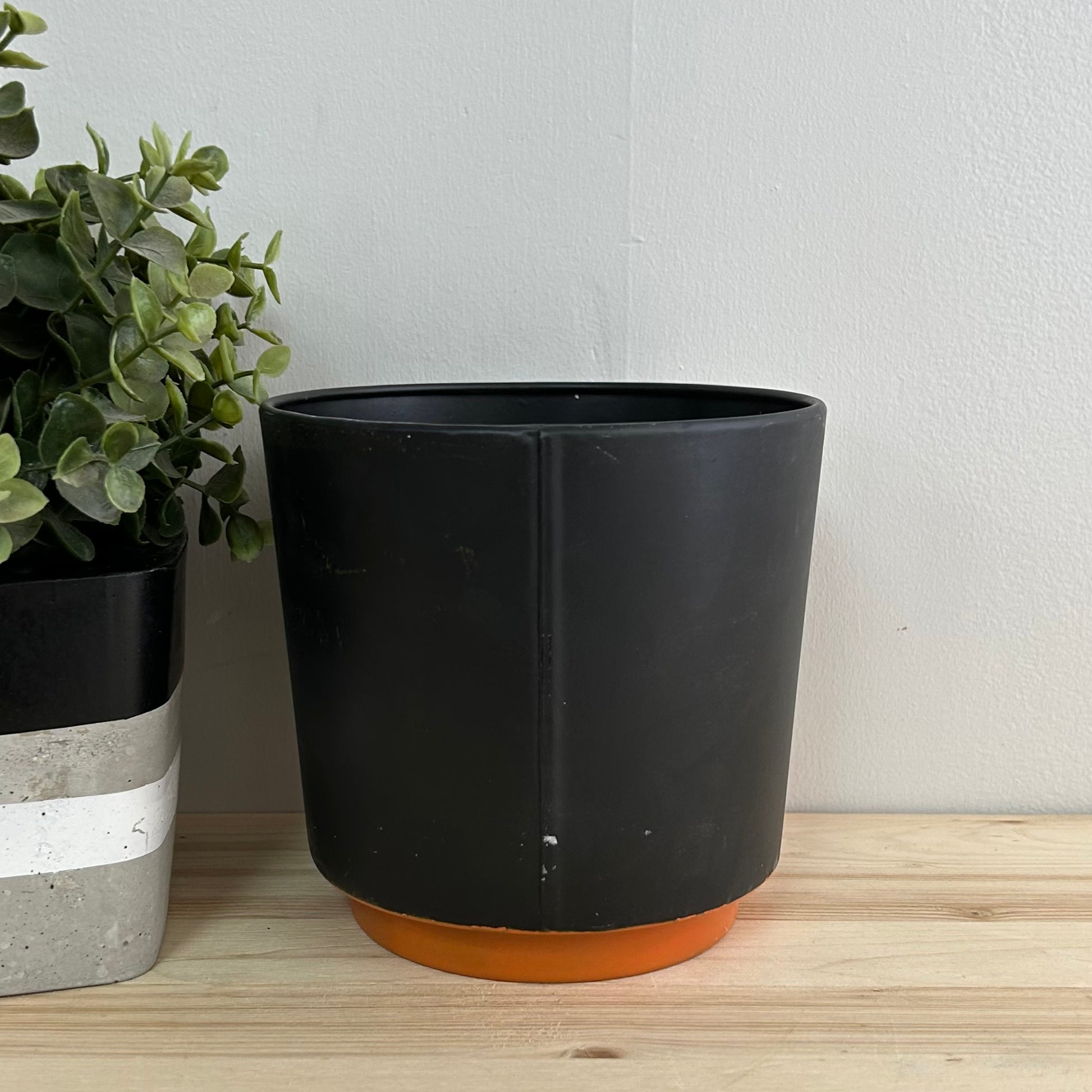 Metal Embossed Sunflower Planter