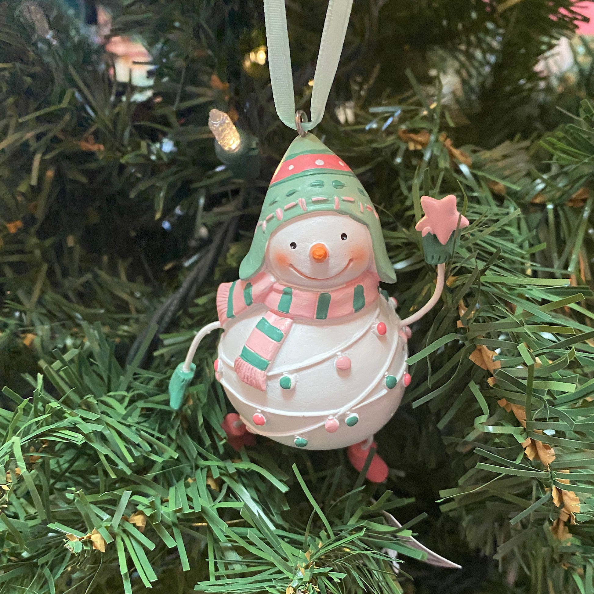 Playful Snowman Tree Ornaments