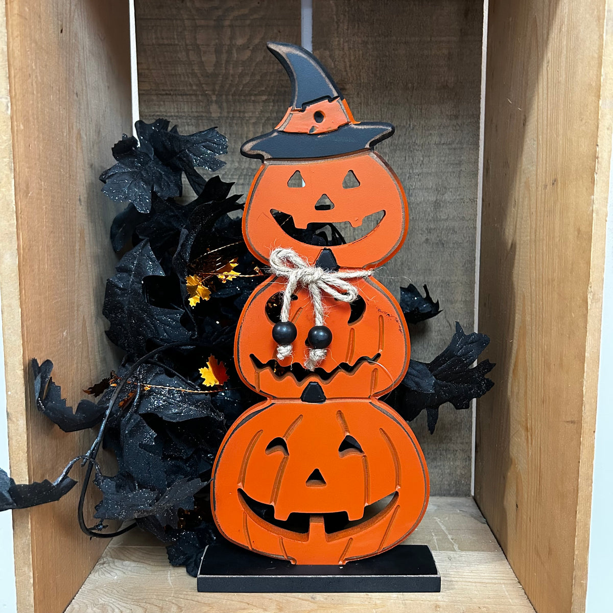 Wood Stacking Pumpkins