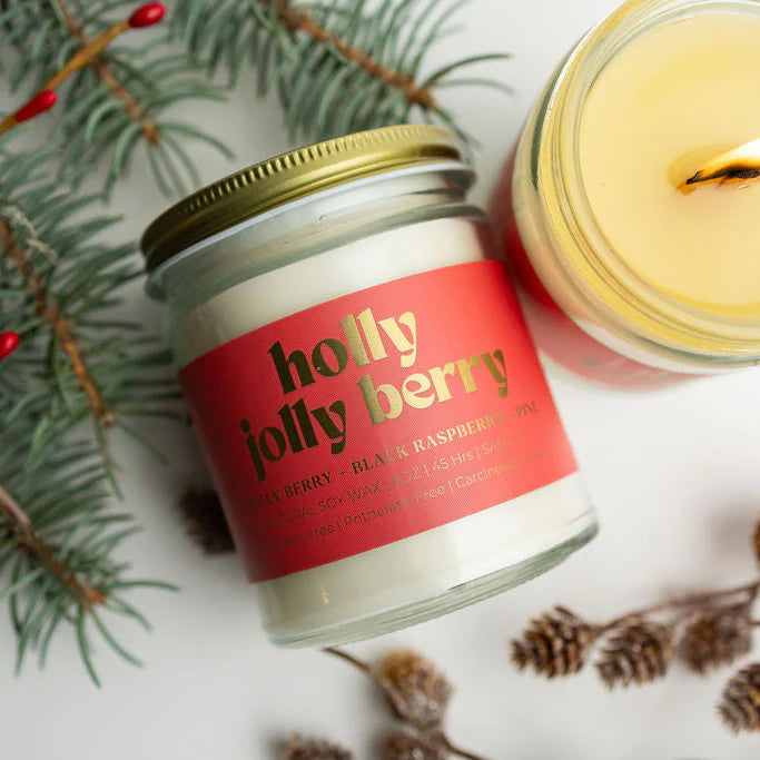 Holly jolly berry- Prairie Creek Candles