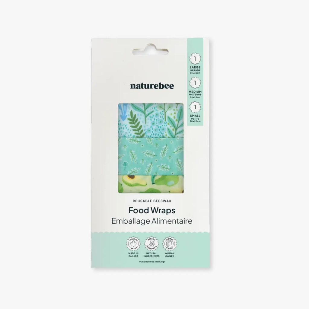 Beeswax Wrap Variety Sets: Green