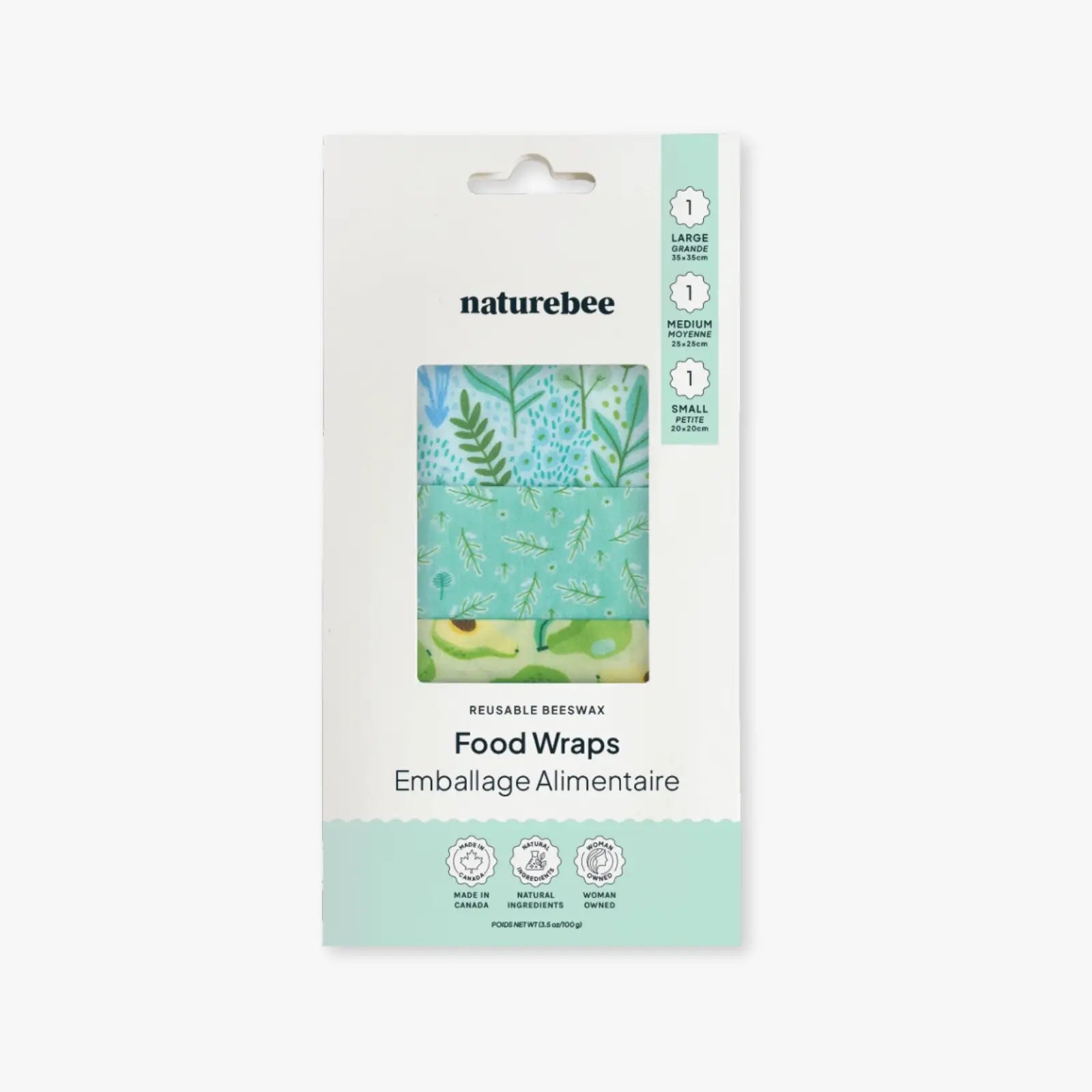 Beeswax Wrap Variety Sets: Blue