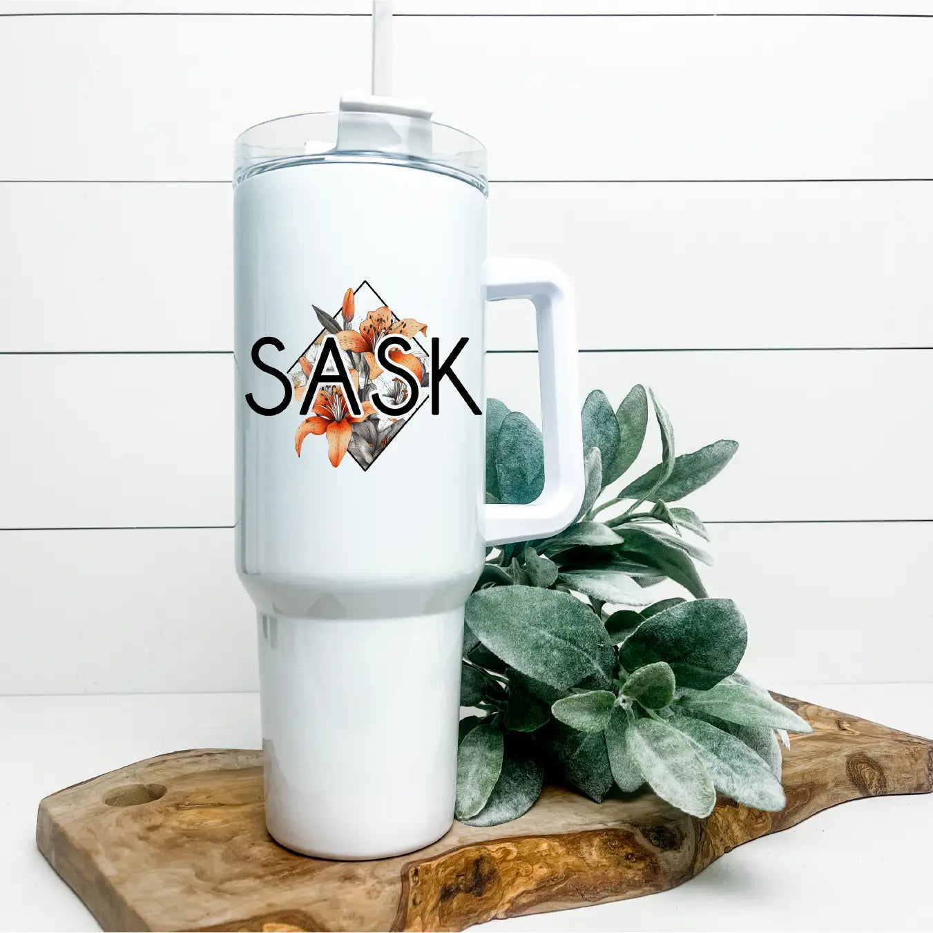 Sask Diamond 40oz Tumbler | Saskatchewan Tumbler