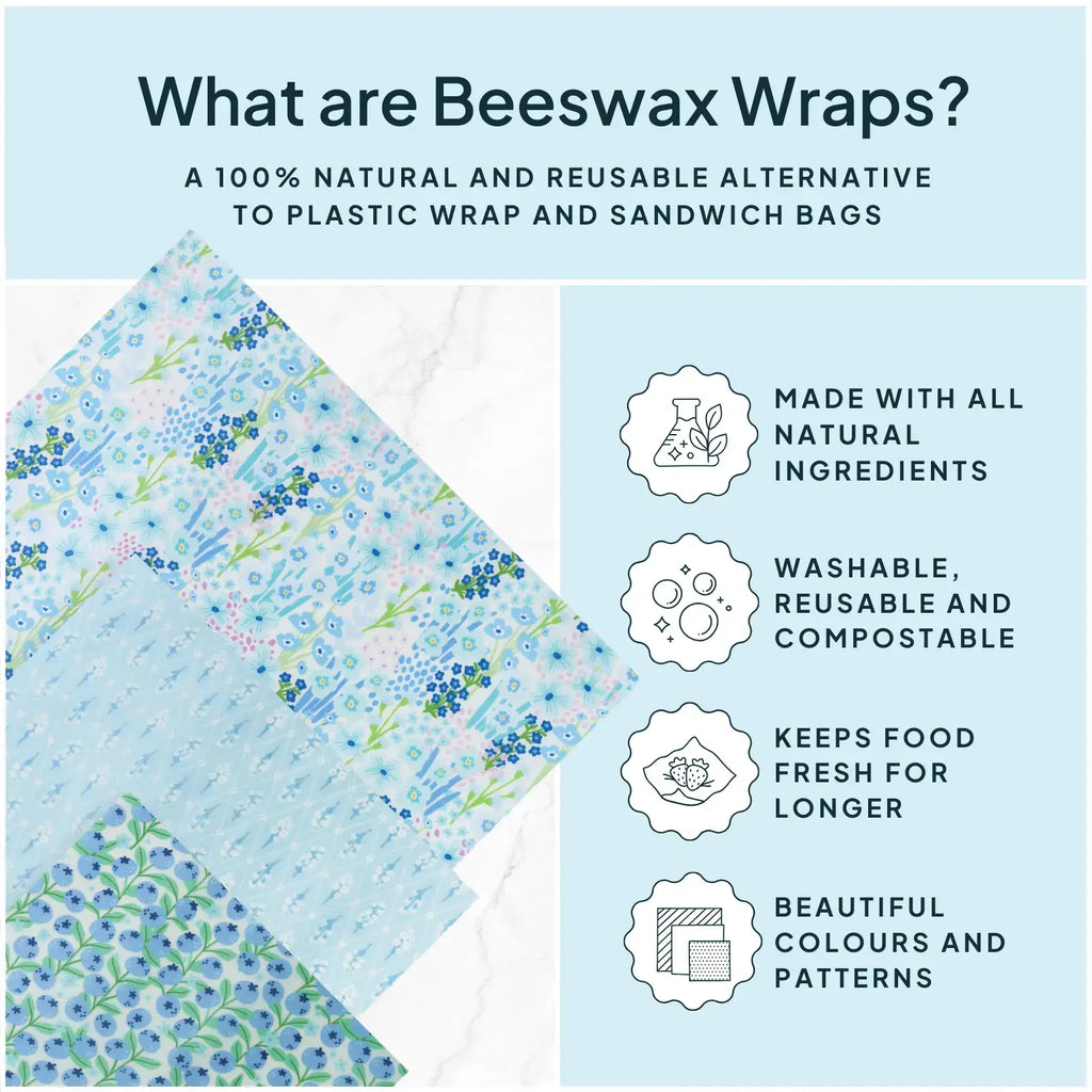 Beeswax Wrap Variety Sets: Yellow