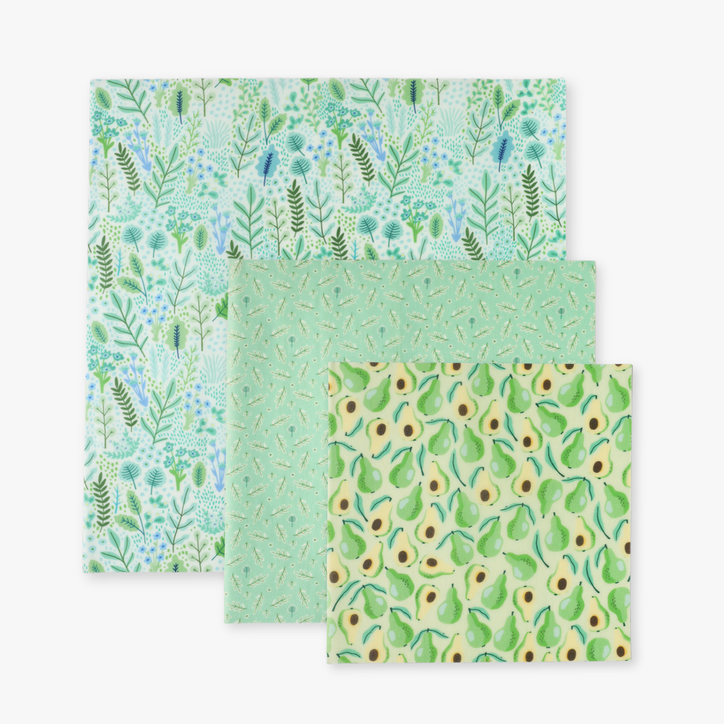 Beeswax Wrap Variety Sets: Blue