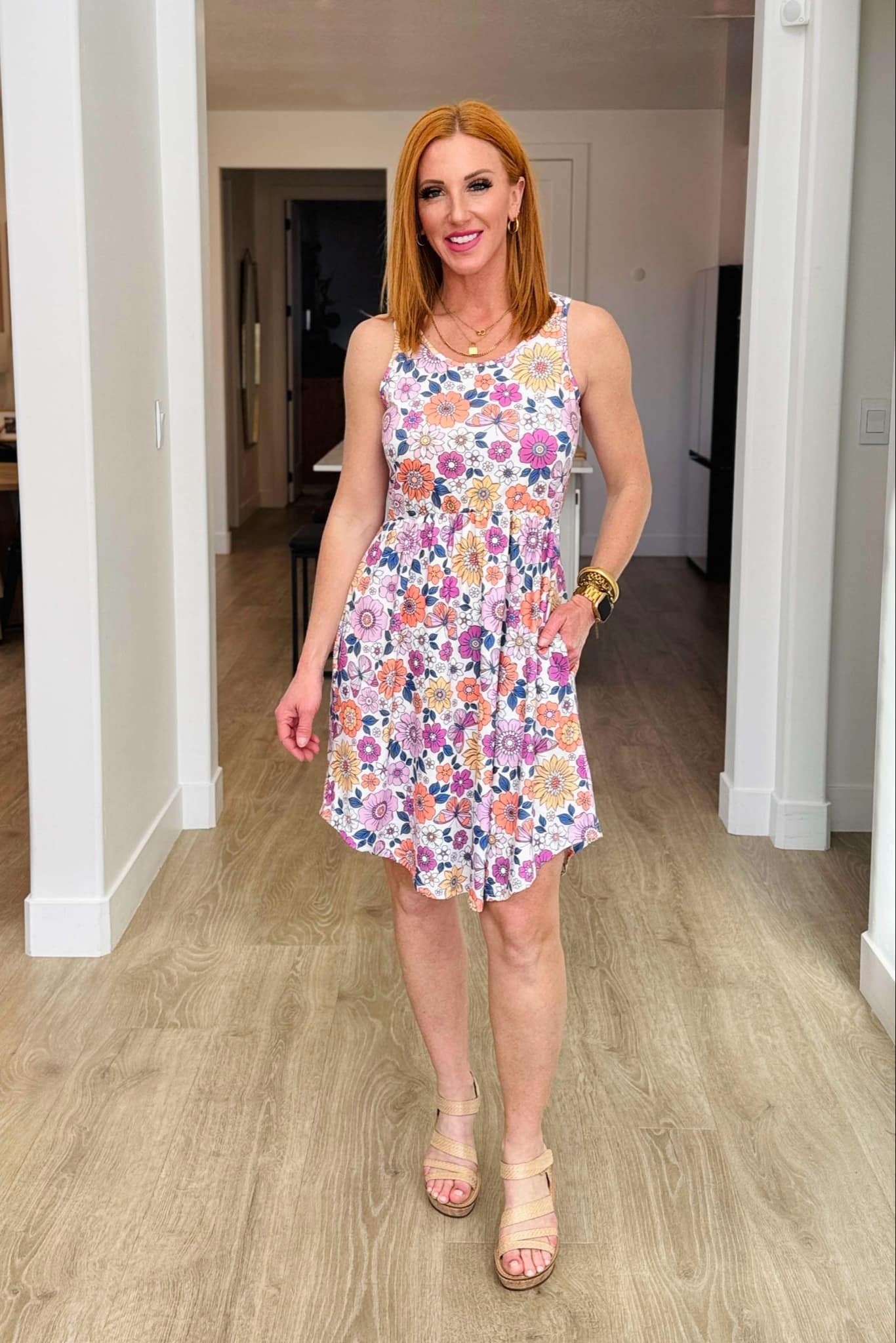 Dear Dress - Purple Floral