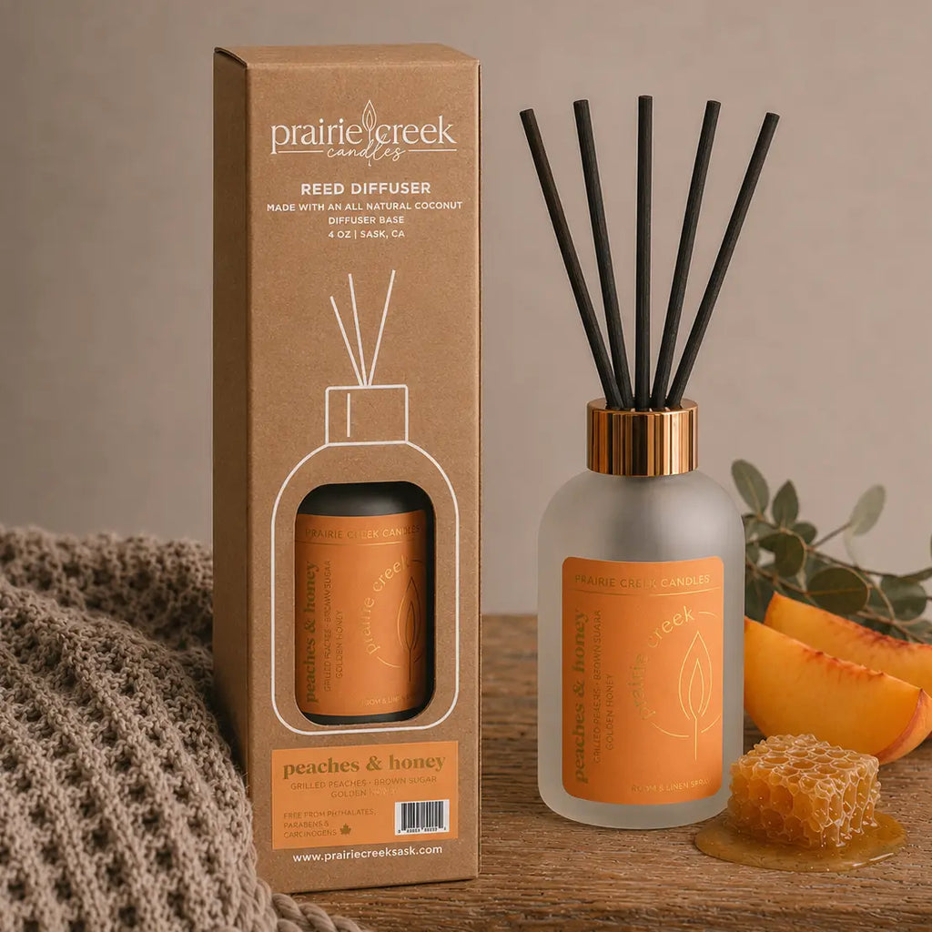 Peaches & Honey Reed Diffuser