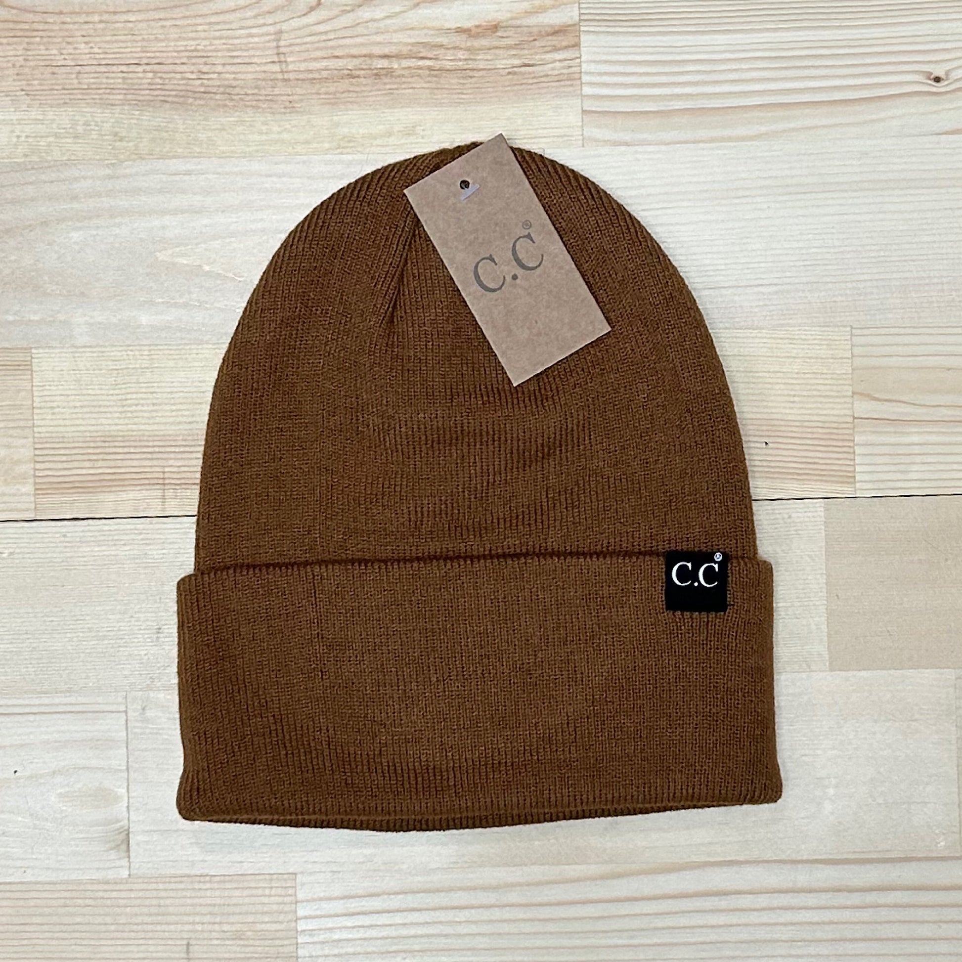 Unisex Wide Cuff C.C Beanie