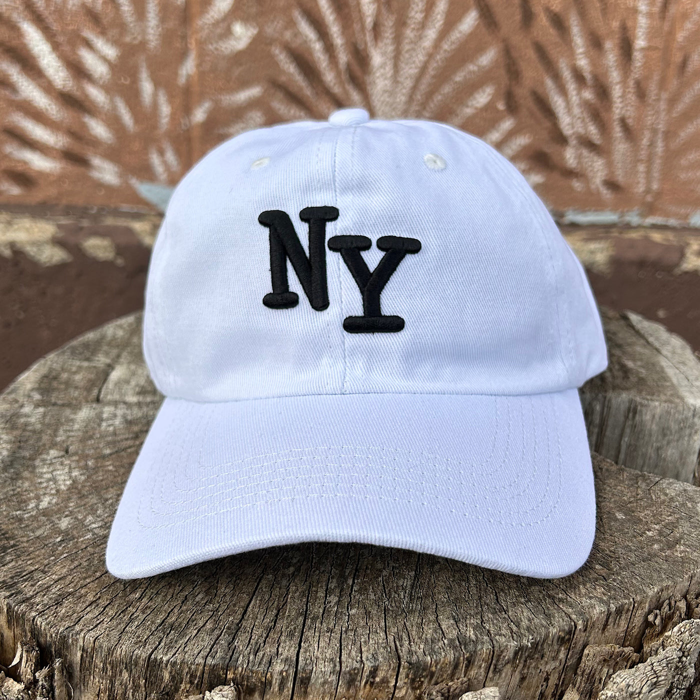 NY Brittni Ball Cap - White