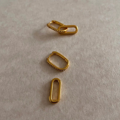 Paperclip Earrings