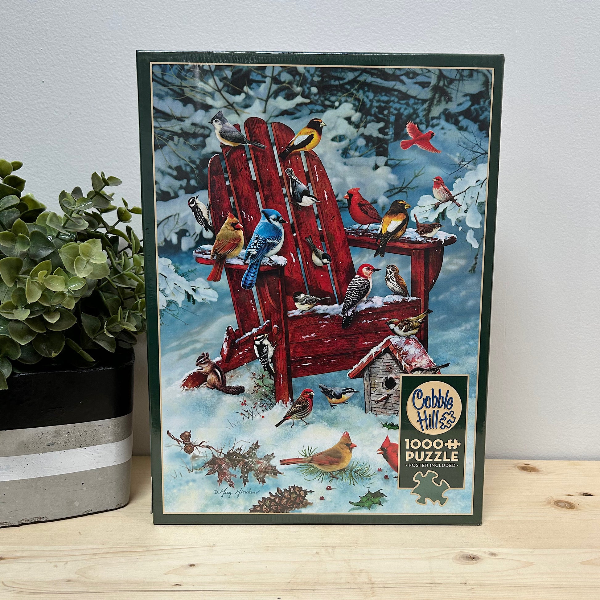 Adirondack Birds- Cobble hill puzzle 1000 pieces