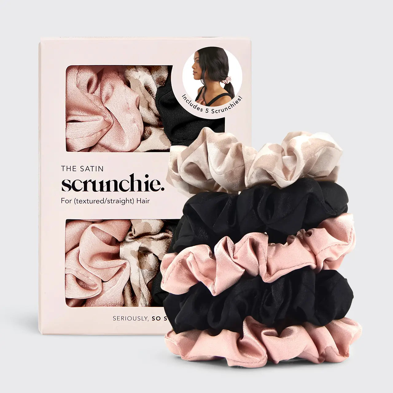 Satin Scrunchies - Assorted