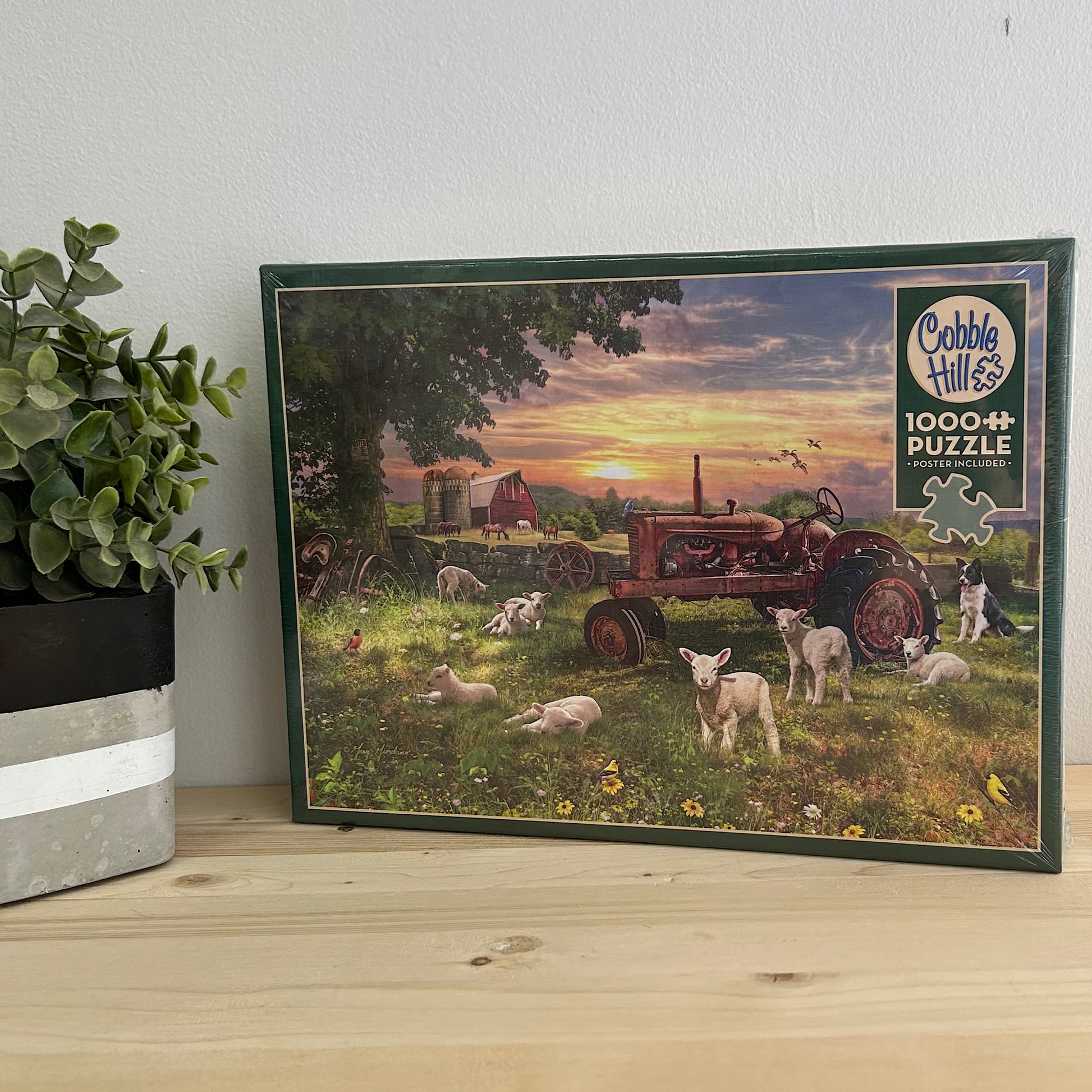 Fields At Sunrise - Cobble Hill 1000 piece puzzle