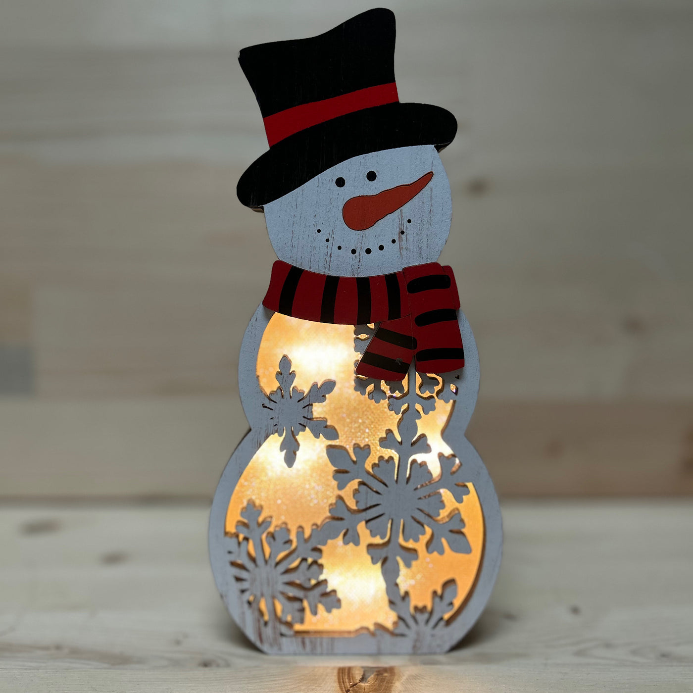 Light Up Snowman Tabletop