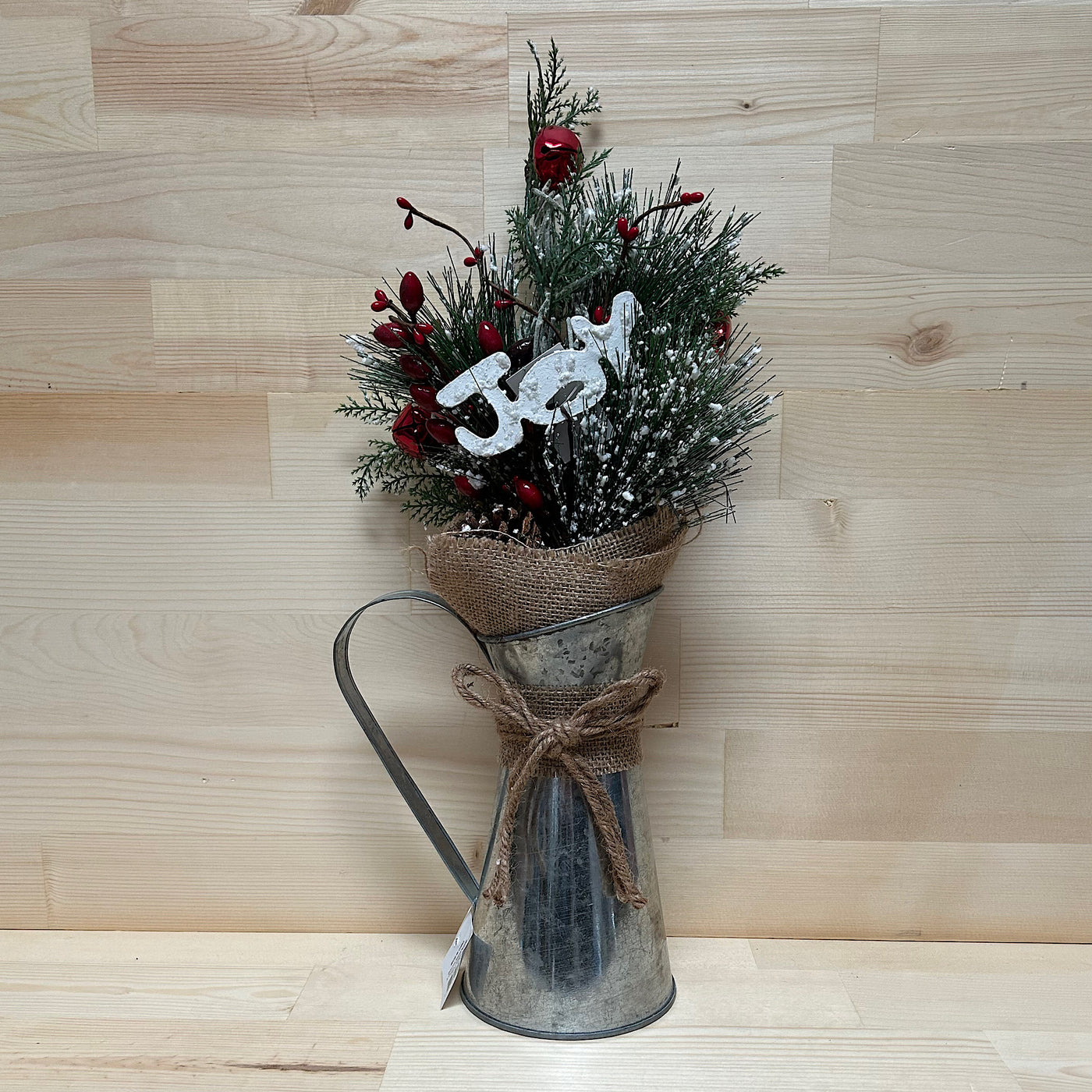 Holiday Arrangement Watering Can