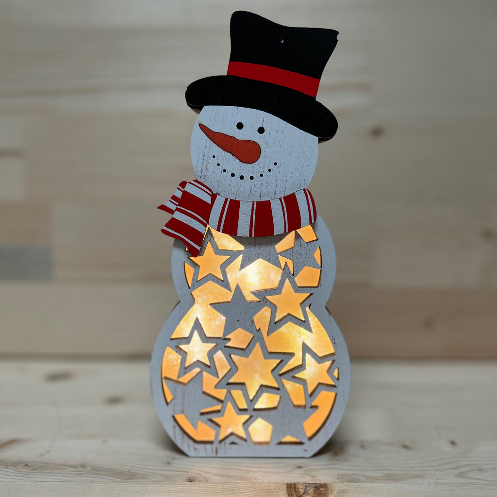 Light Up Snowman Tabletop