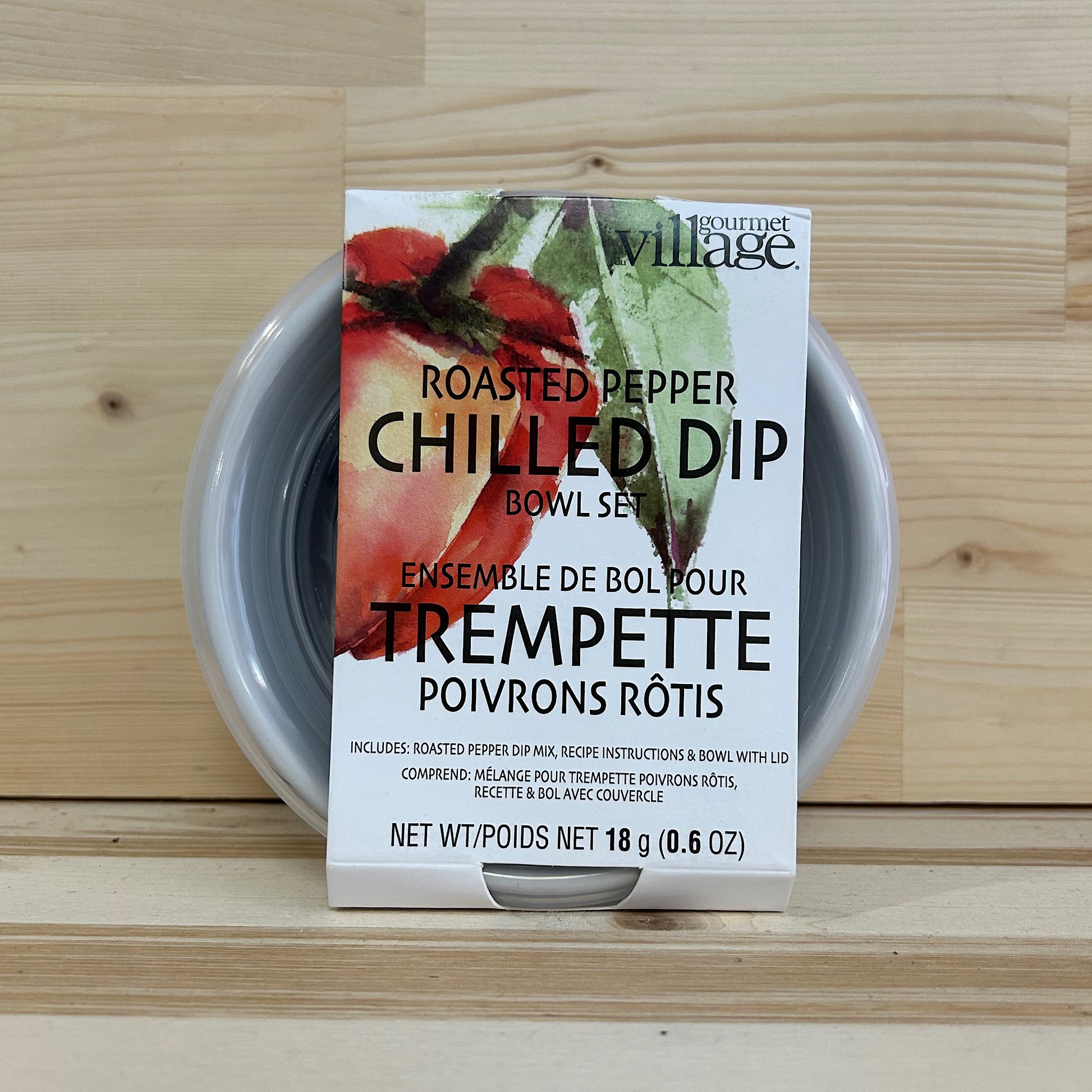 Roasted Pepper Dip Bowl Set