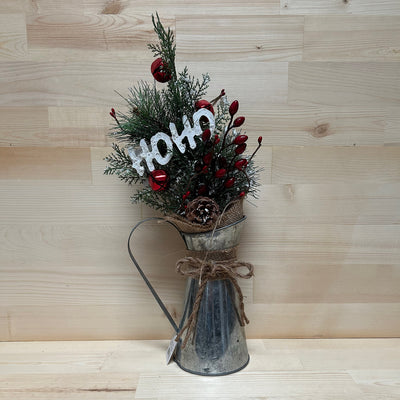 Holiday Arrangement Watering Can