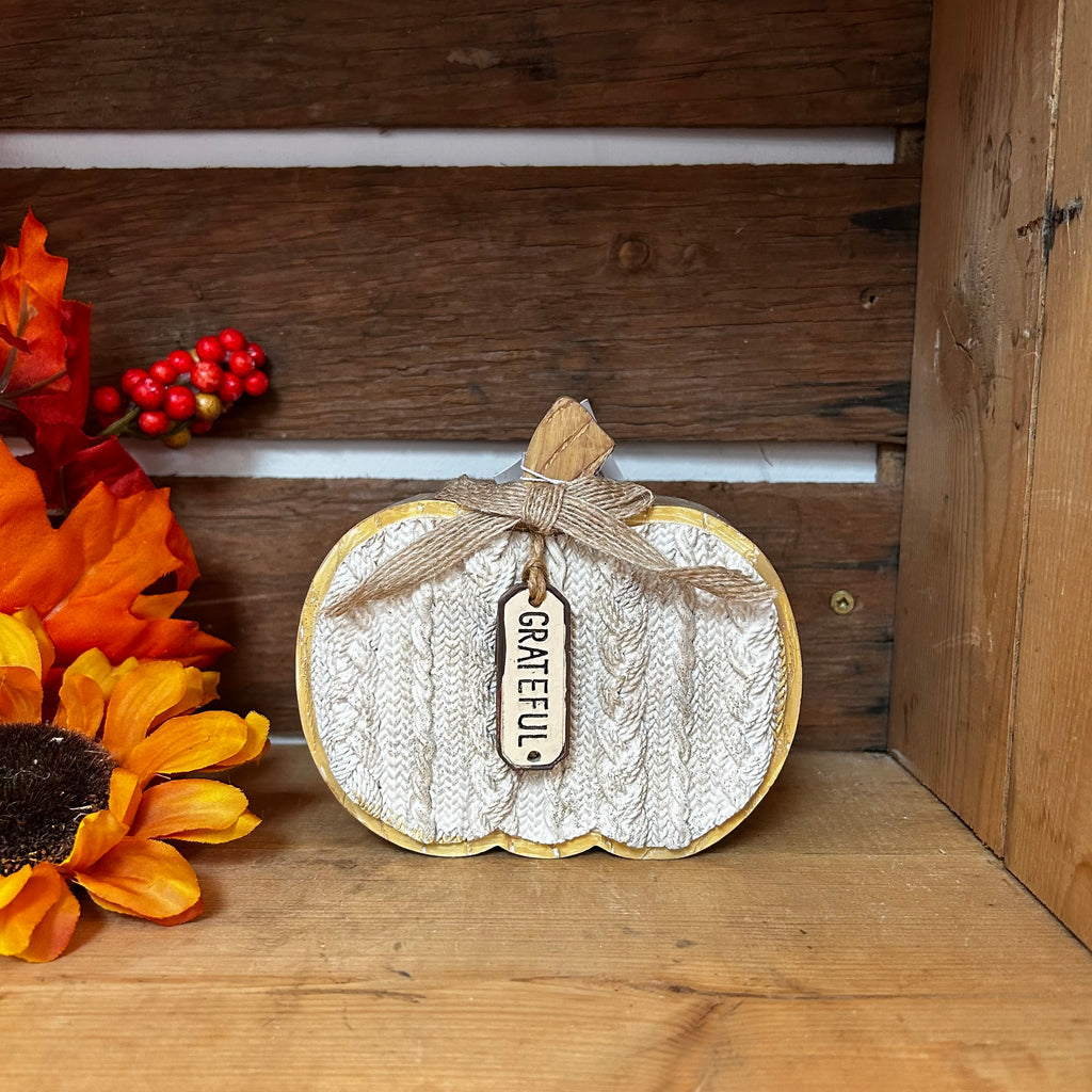 Grateful Knit Pumpkin