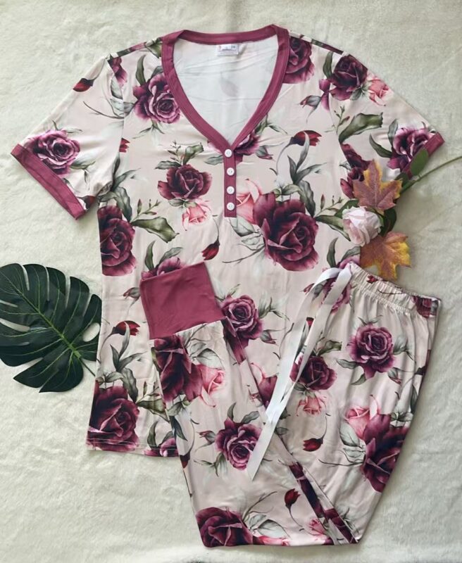 Floral Jogger Pj Set