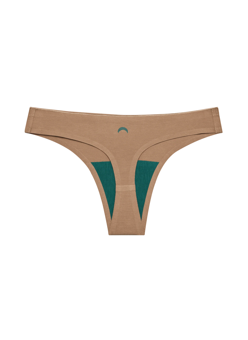 Seamless Low-Mid Thong - Tan