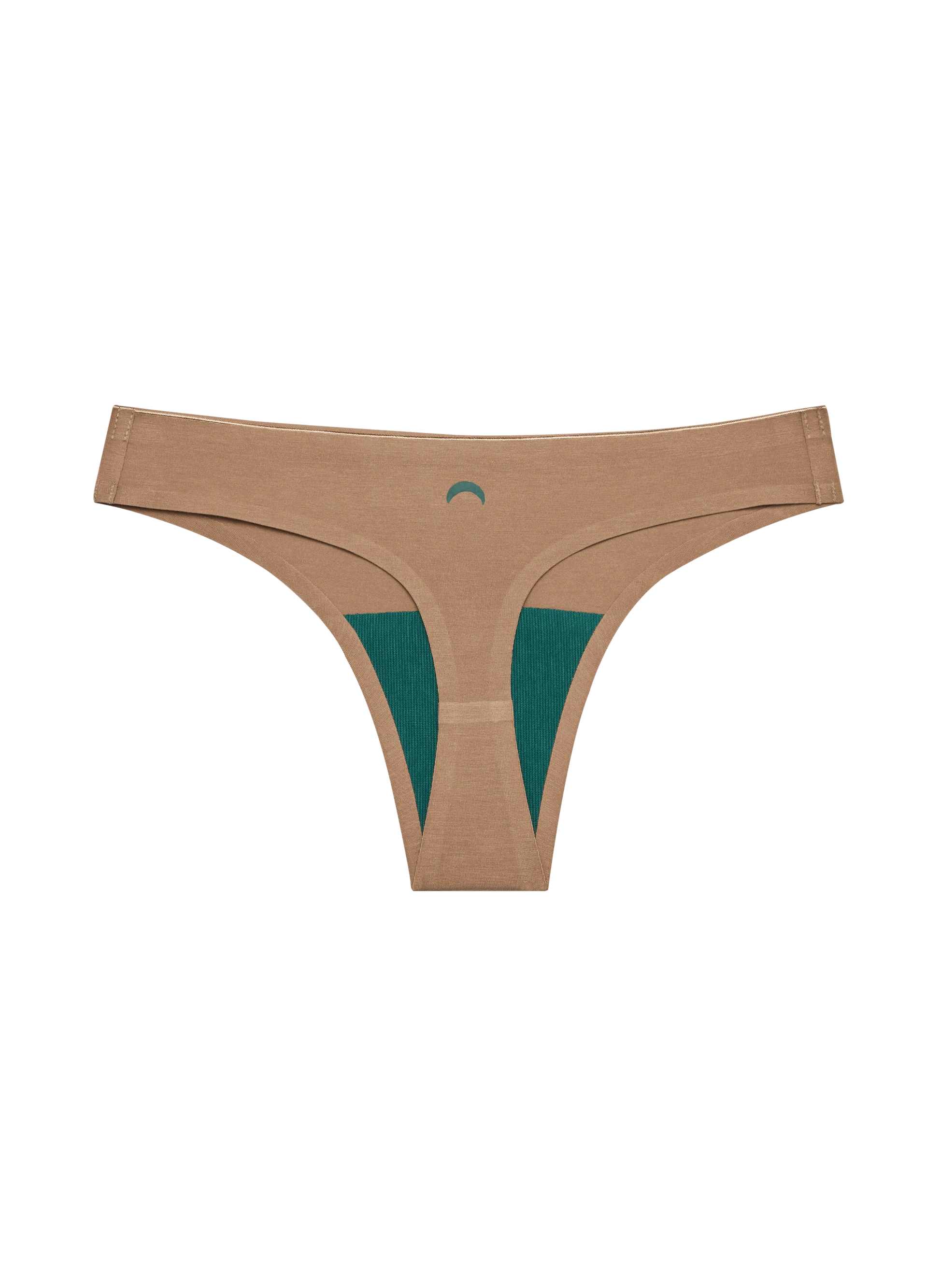 Seamless Low-Mid Thong - Tan