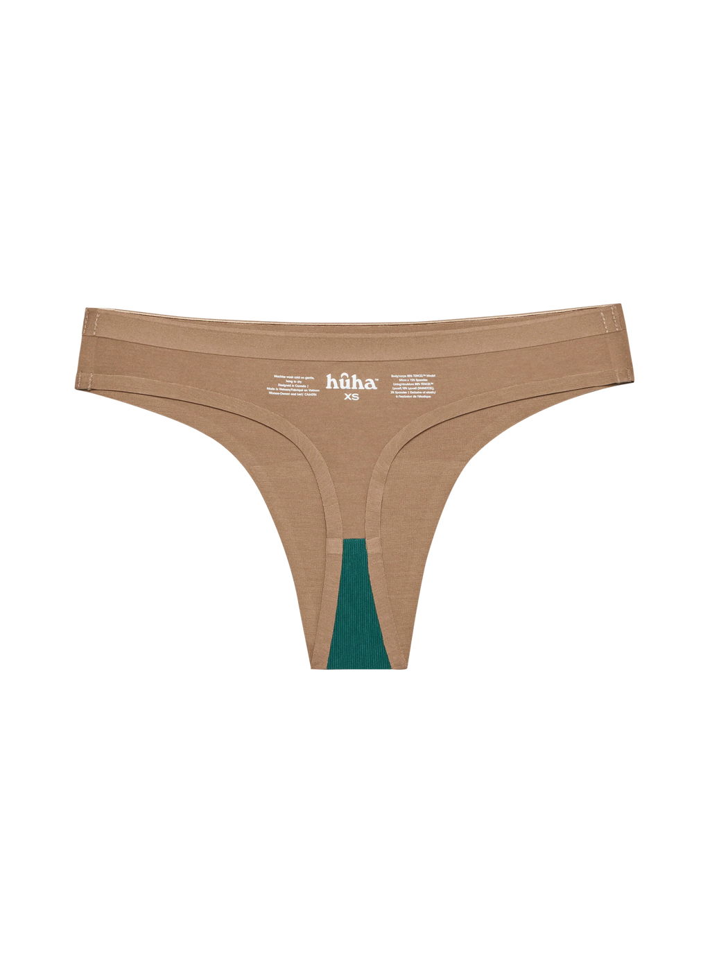 Seamless Low-Mid Thong - Tan