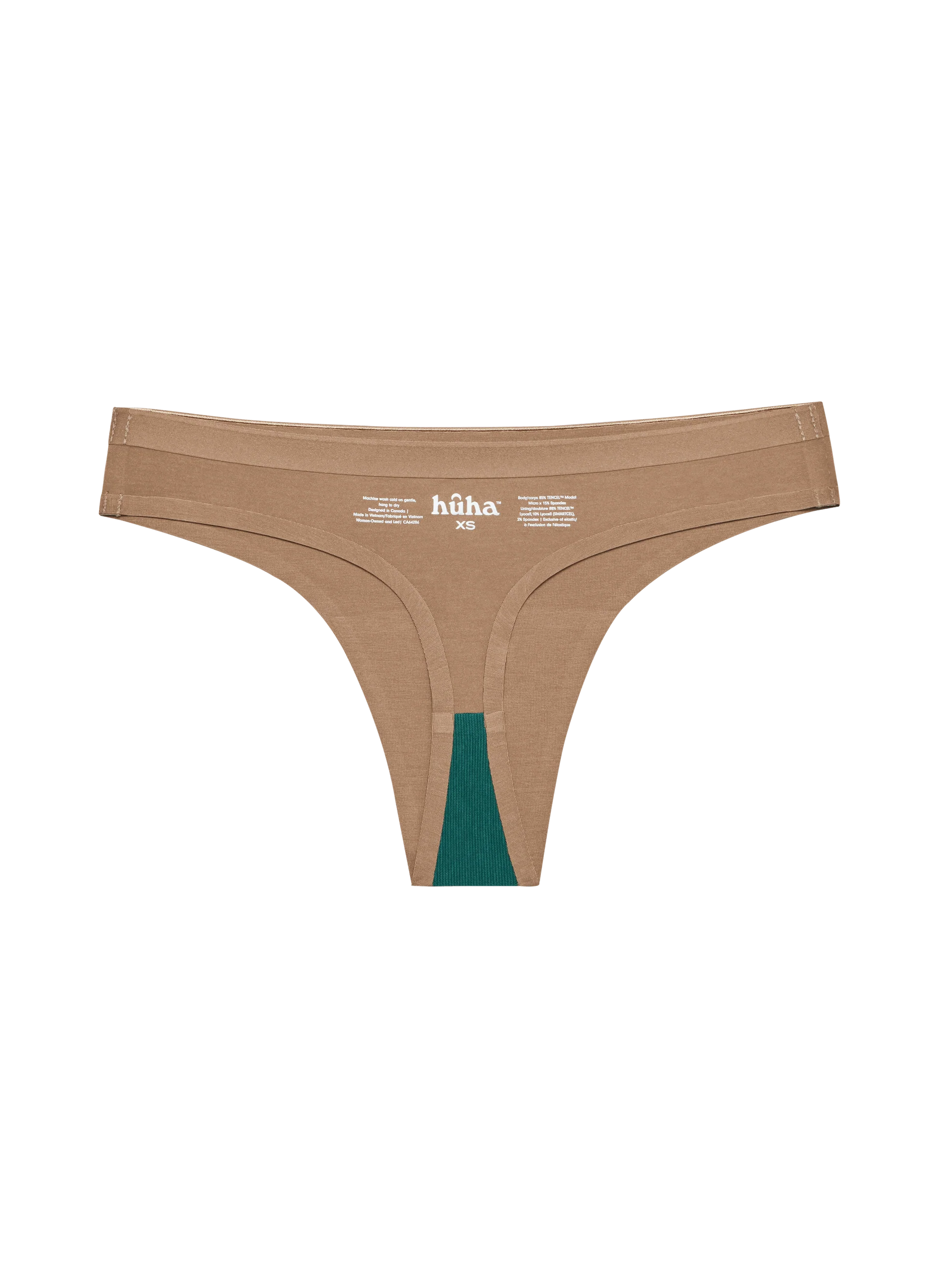 Seamless Low-Mid Thong - Tan