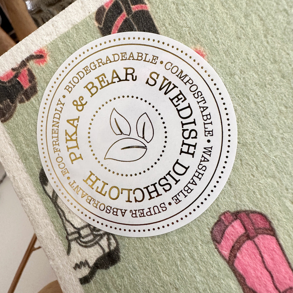 Cowboy Pattern Swedish Dishcloth