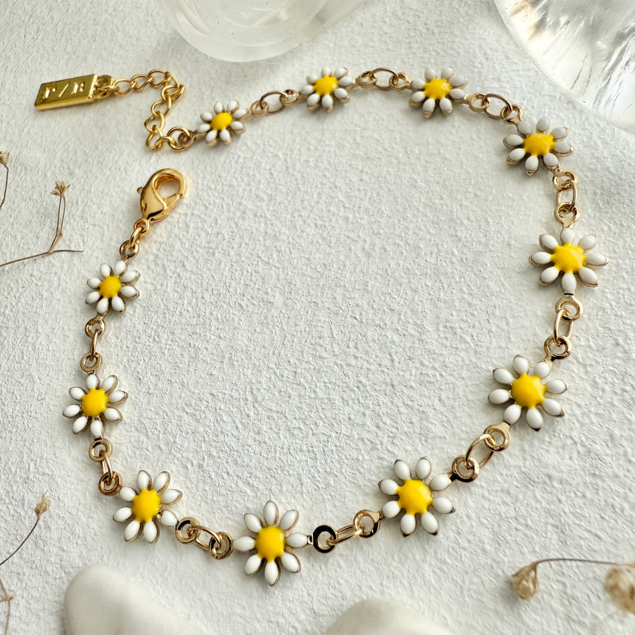 Daisy Flower Bracelet