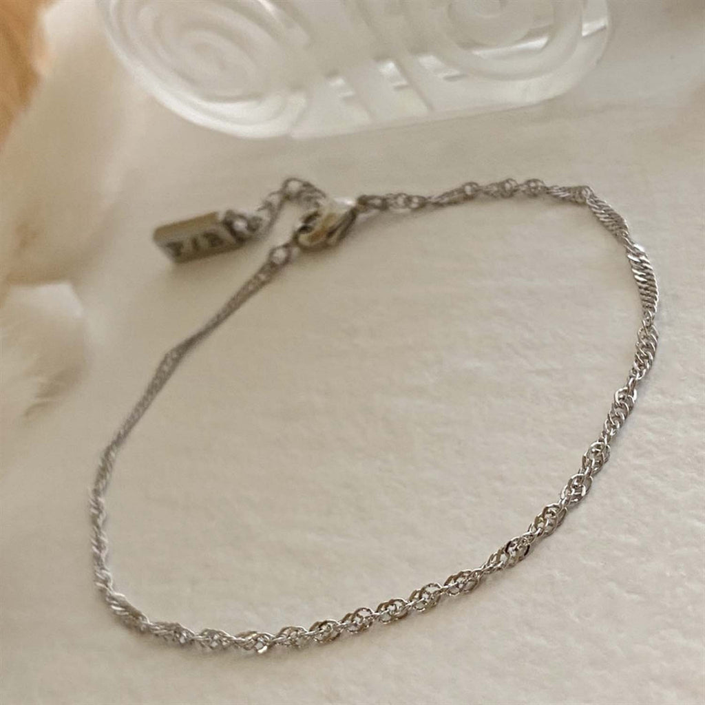 DNA Chain Bracelet - Silver
