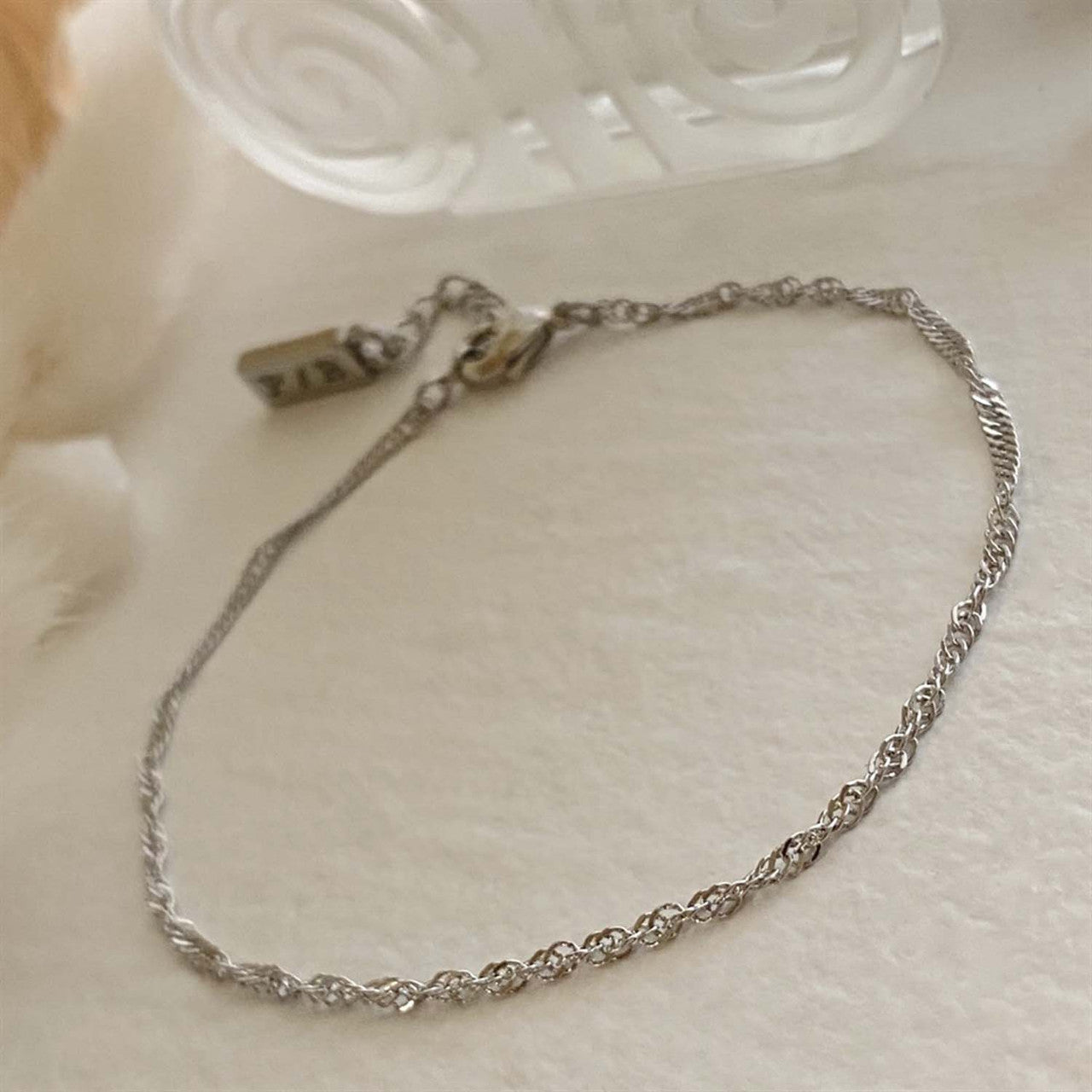 DNA Chain Bracelet - Silver