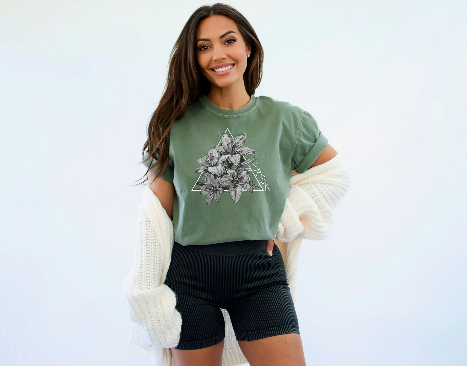 Lily Triangle Unisex T-shirt
