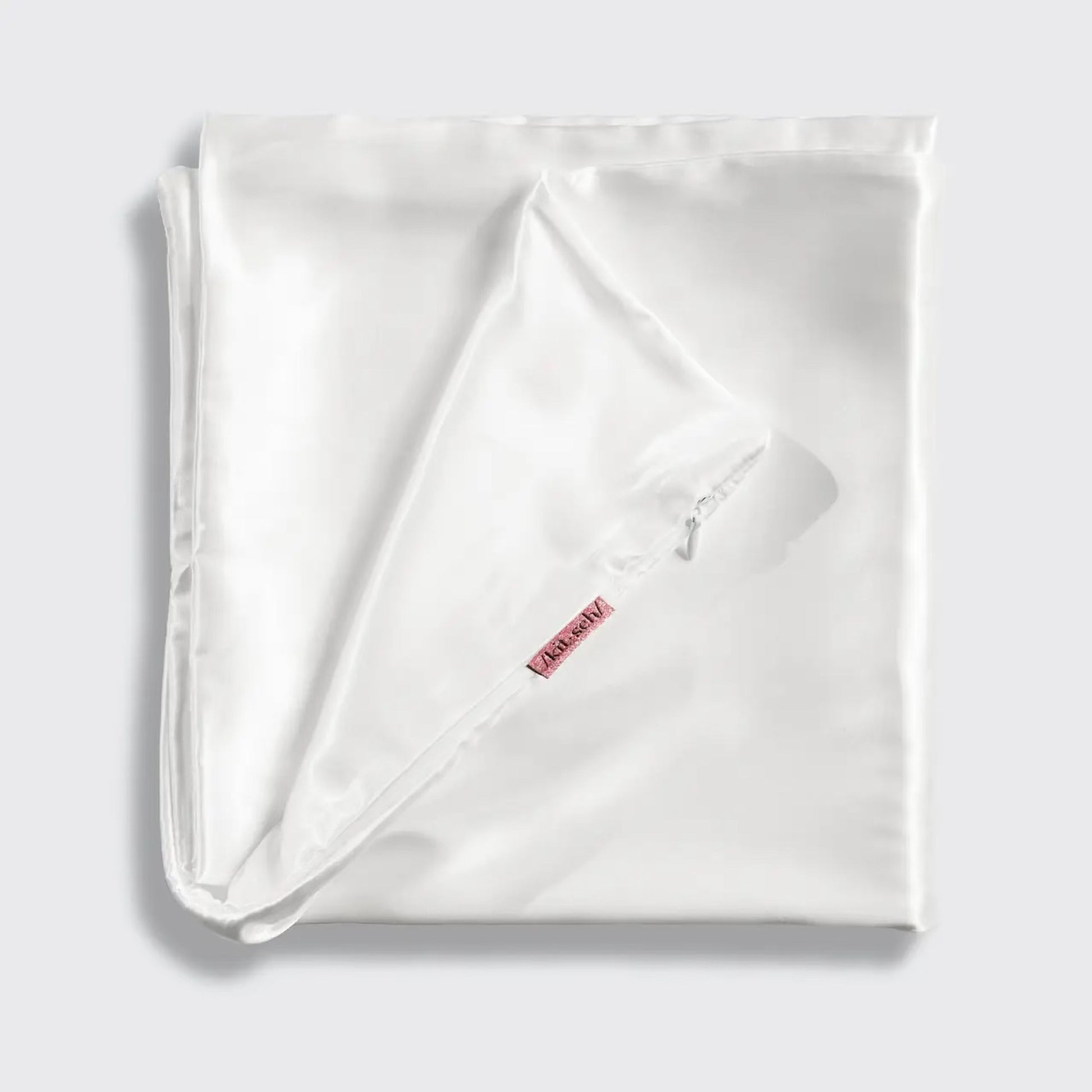 King Size Satin Pillow Case - Ivory