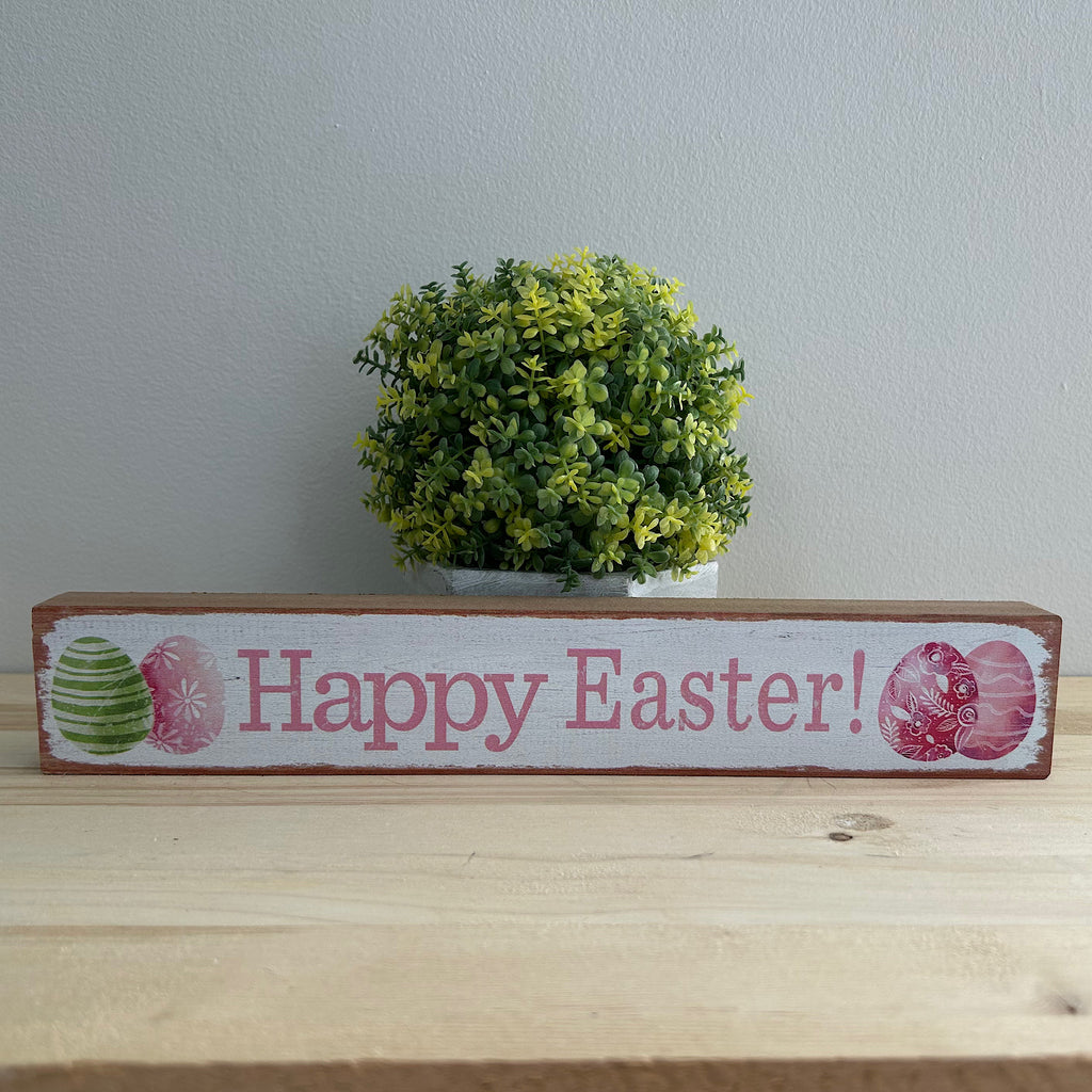 Wood Easter Block