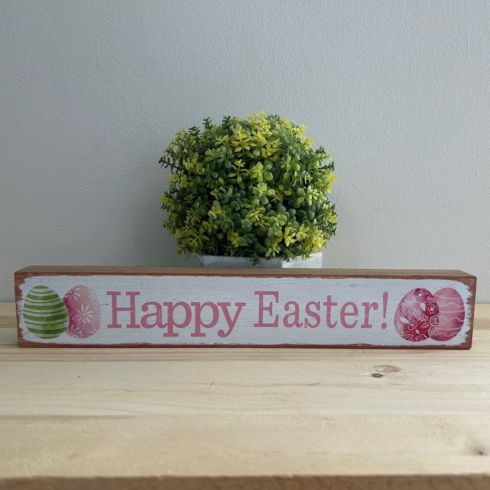 Wood Easter Block