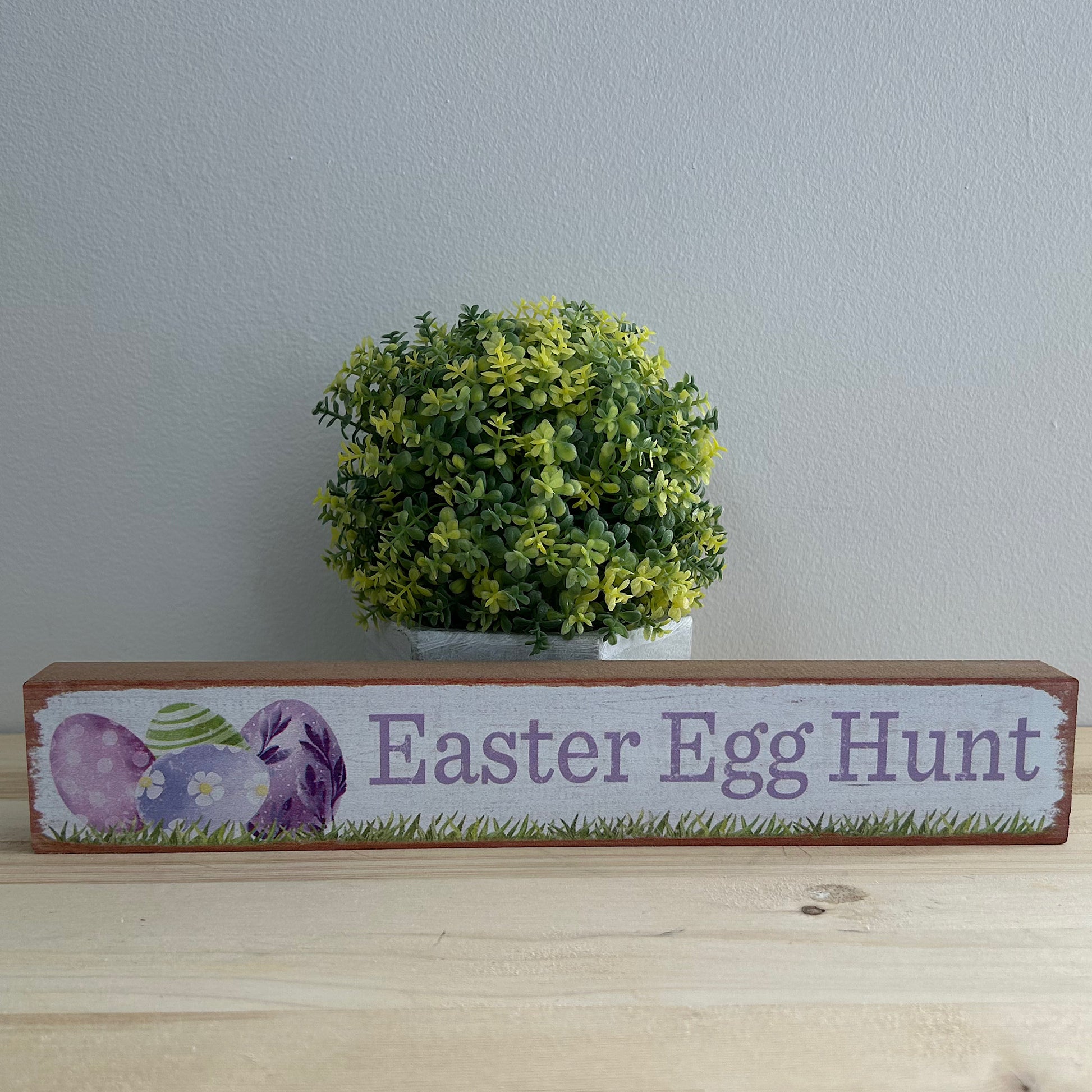 Wood Easter Block