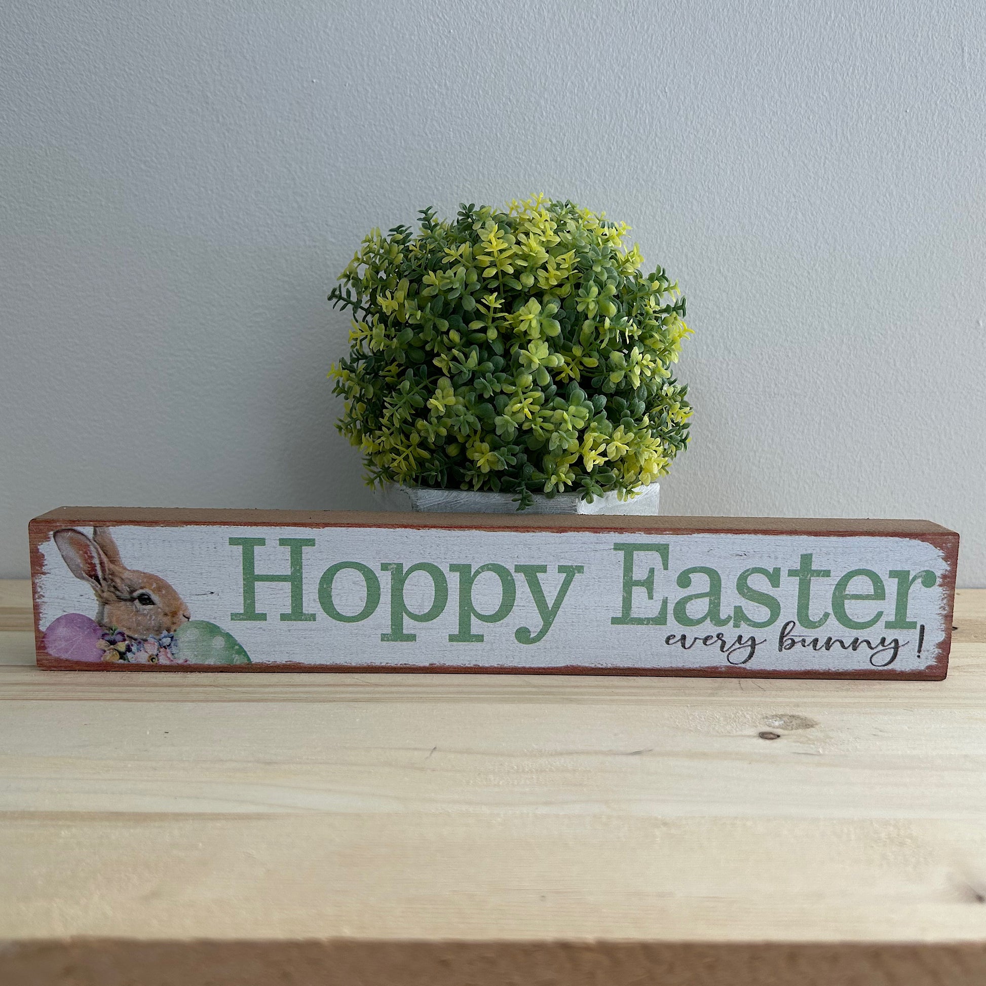 Wood Easter Block