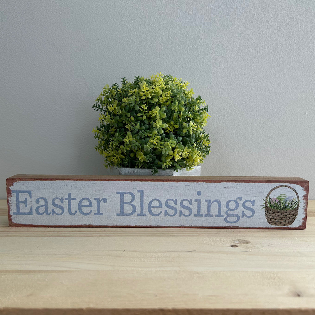 Wood Easter Block