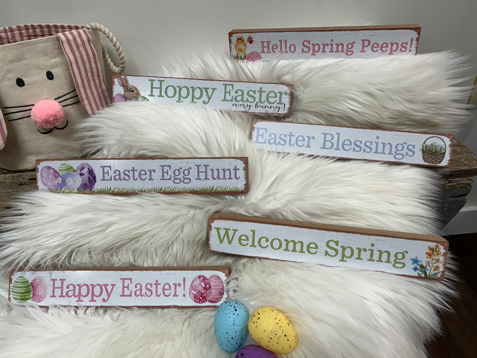 Wood Easter Block