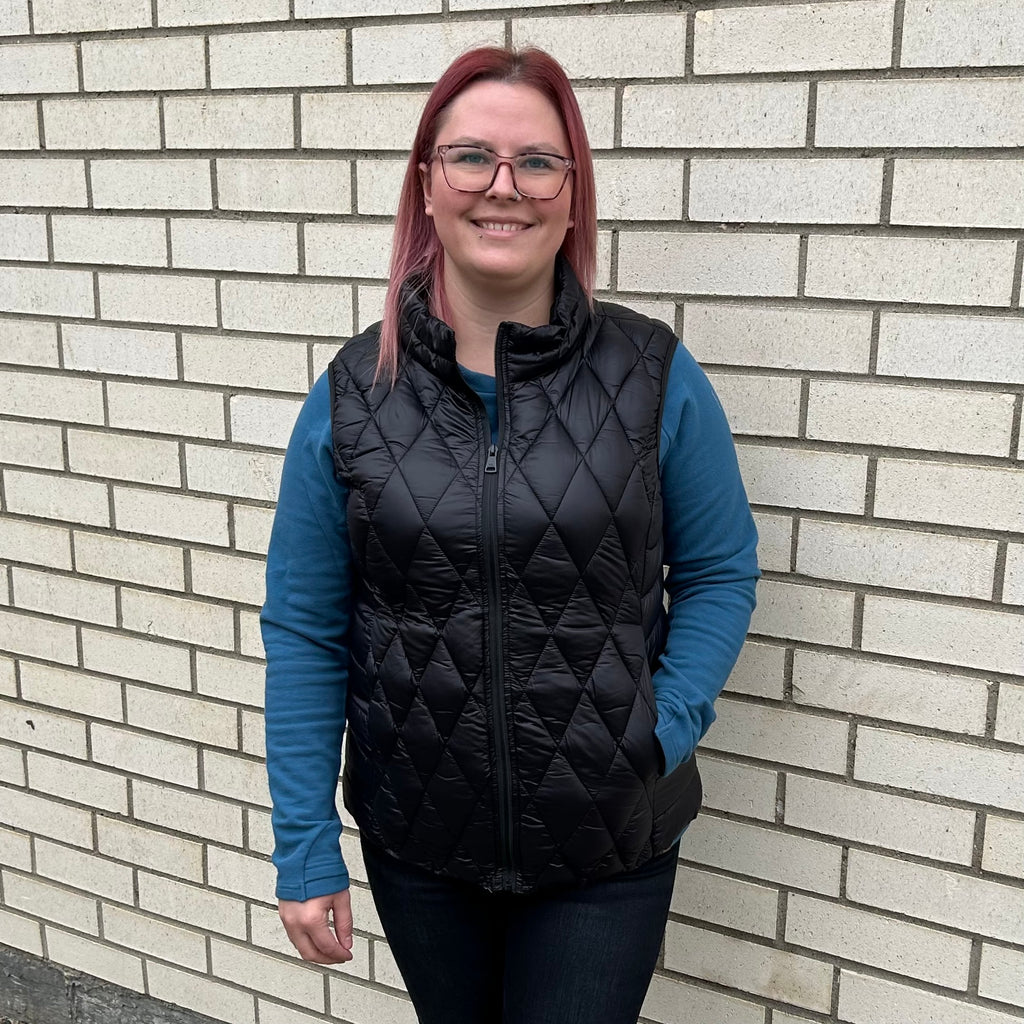 Oakville Vest-Black