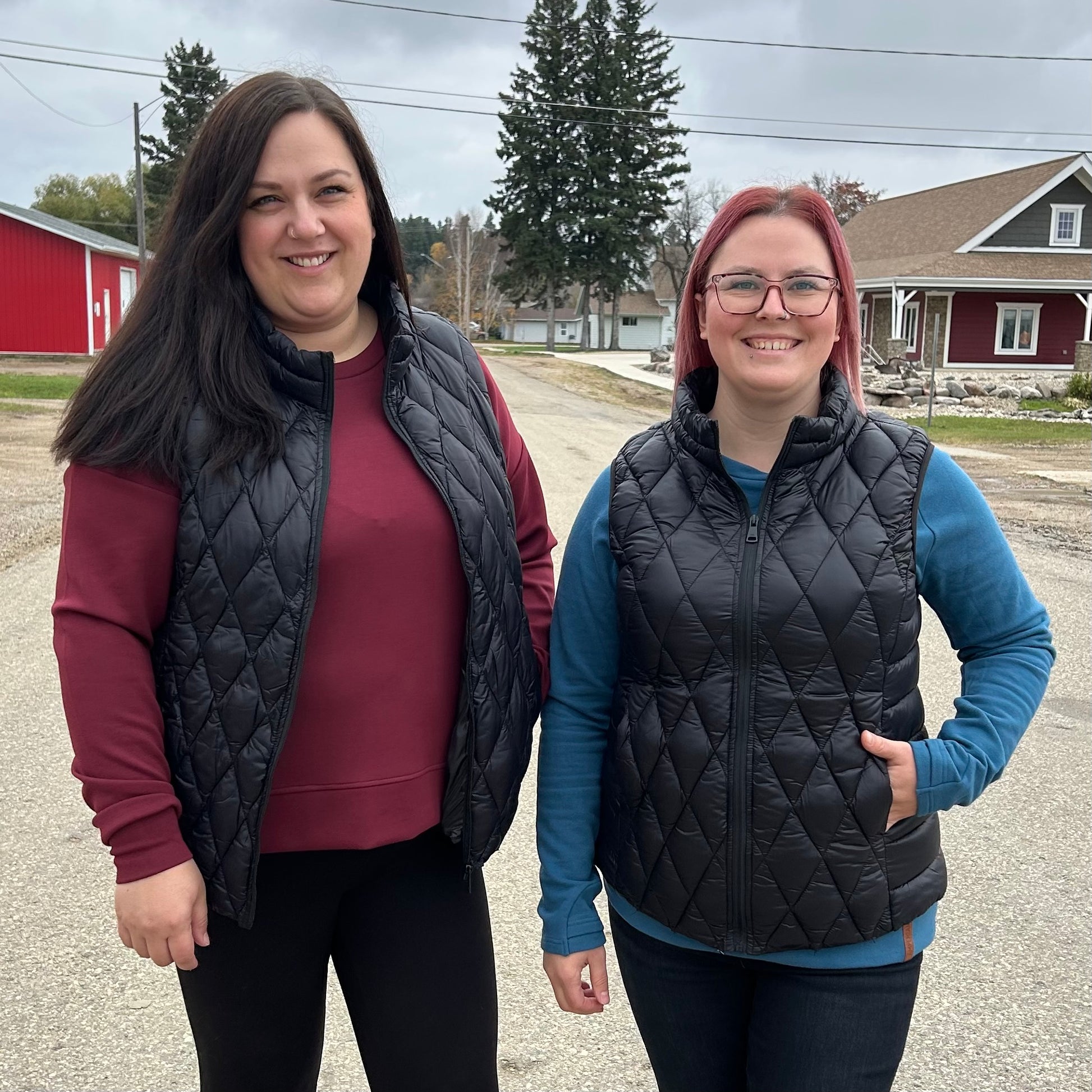 Oakville Vest-Black