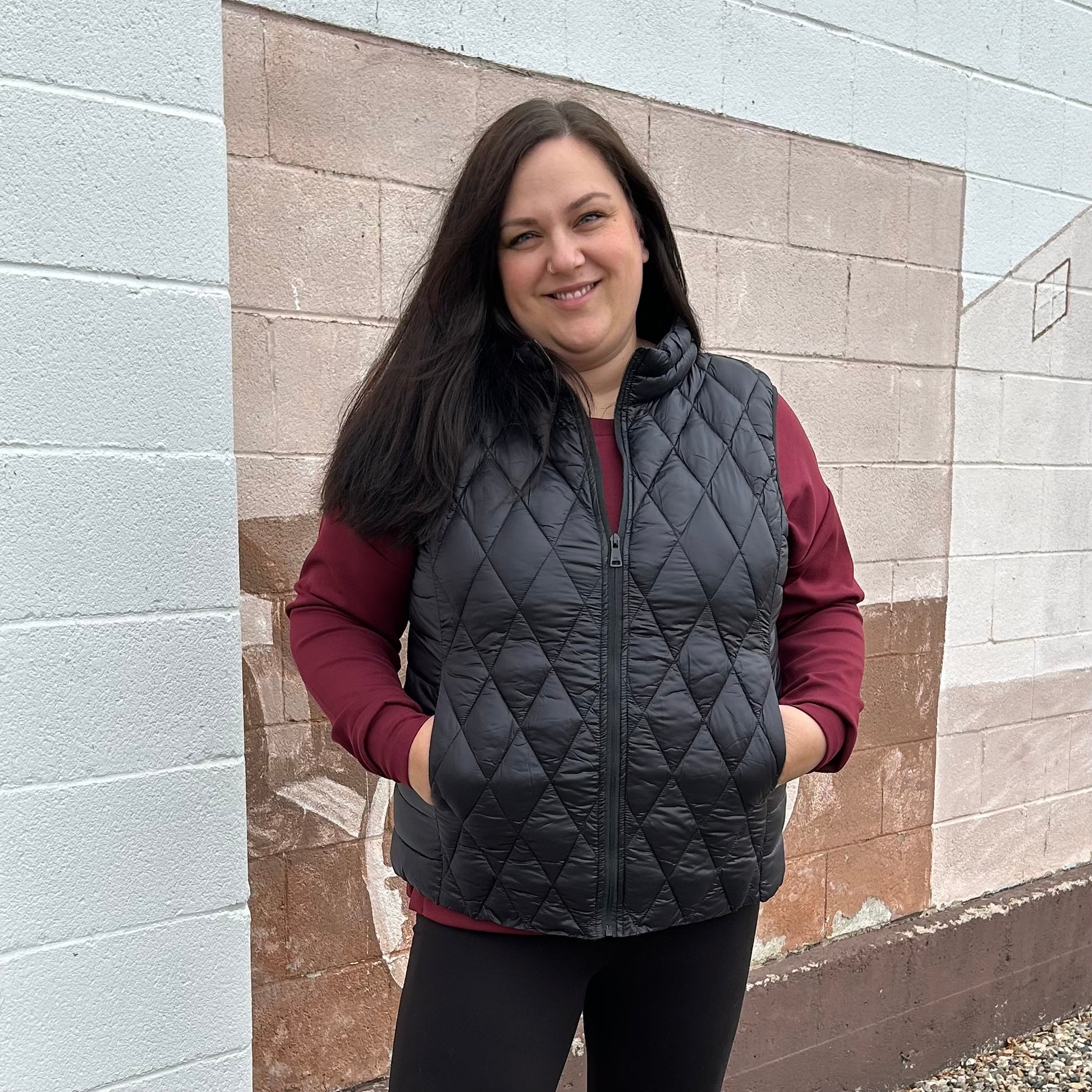 Oakville Vest-Black
