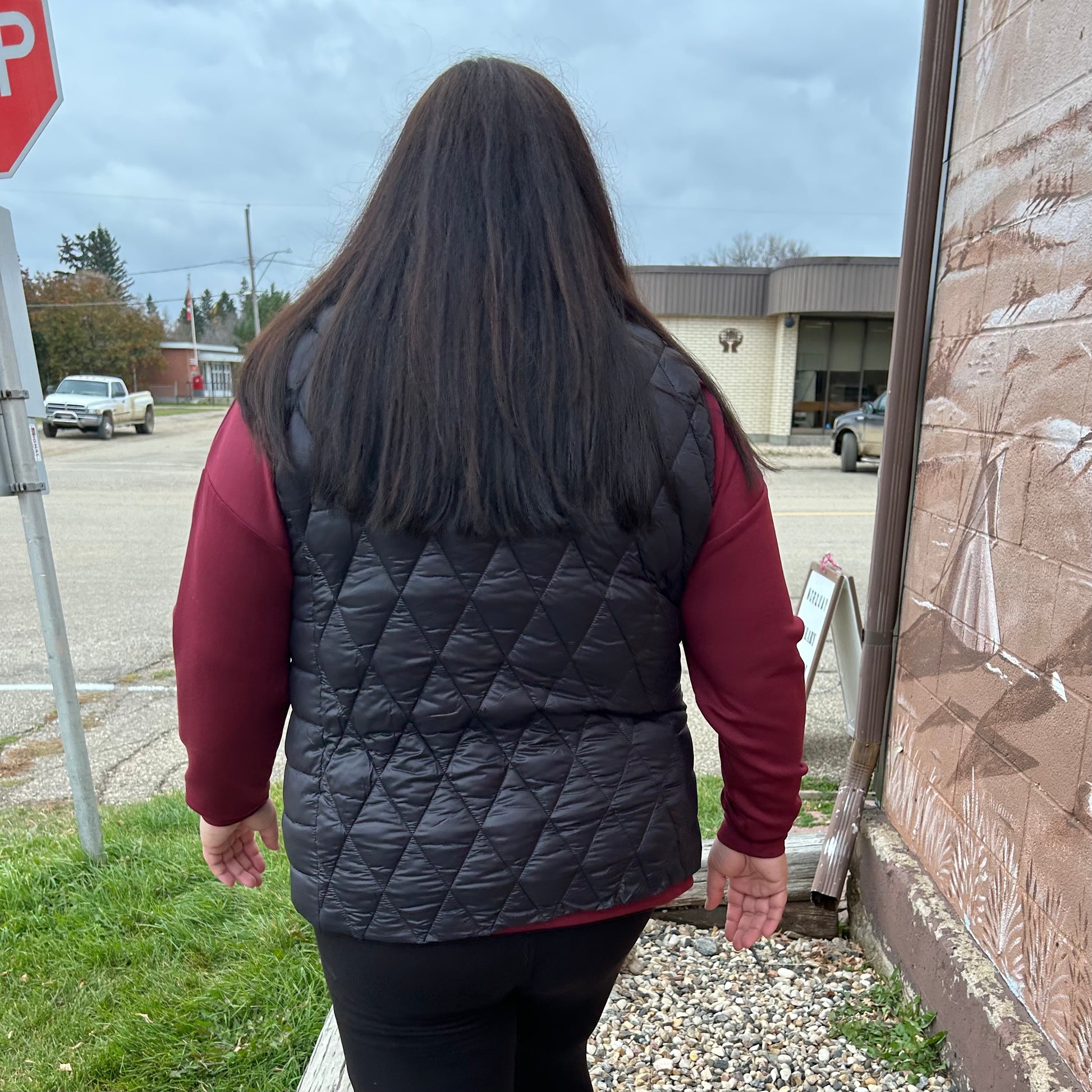 Oakville Vest-Black
