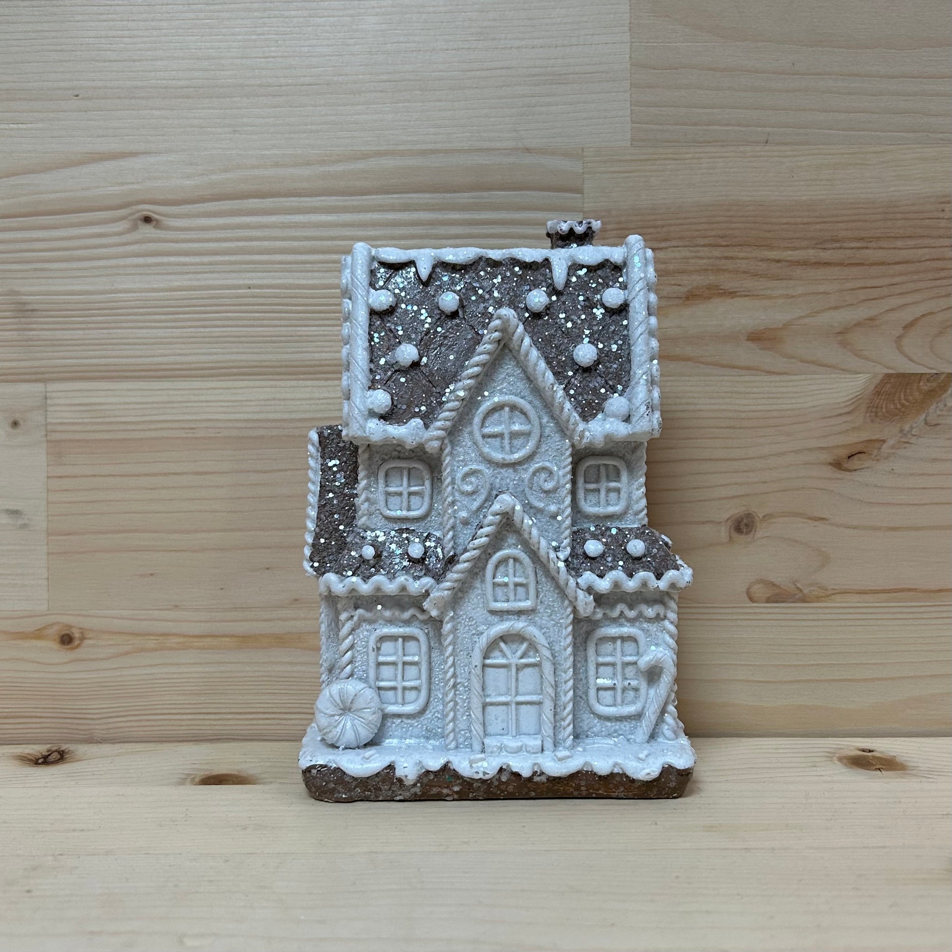 White Gingerbread House