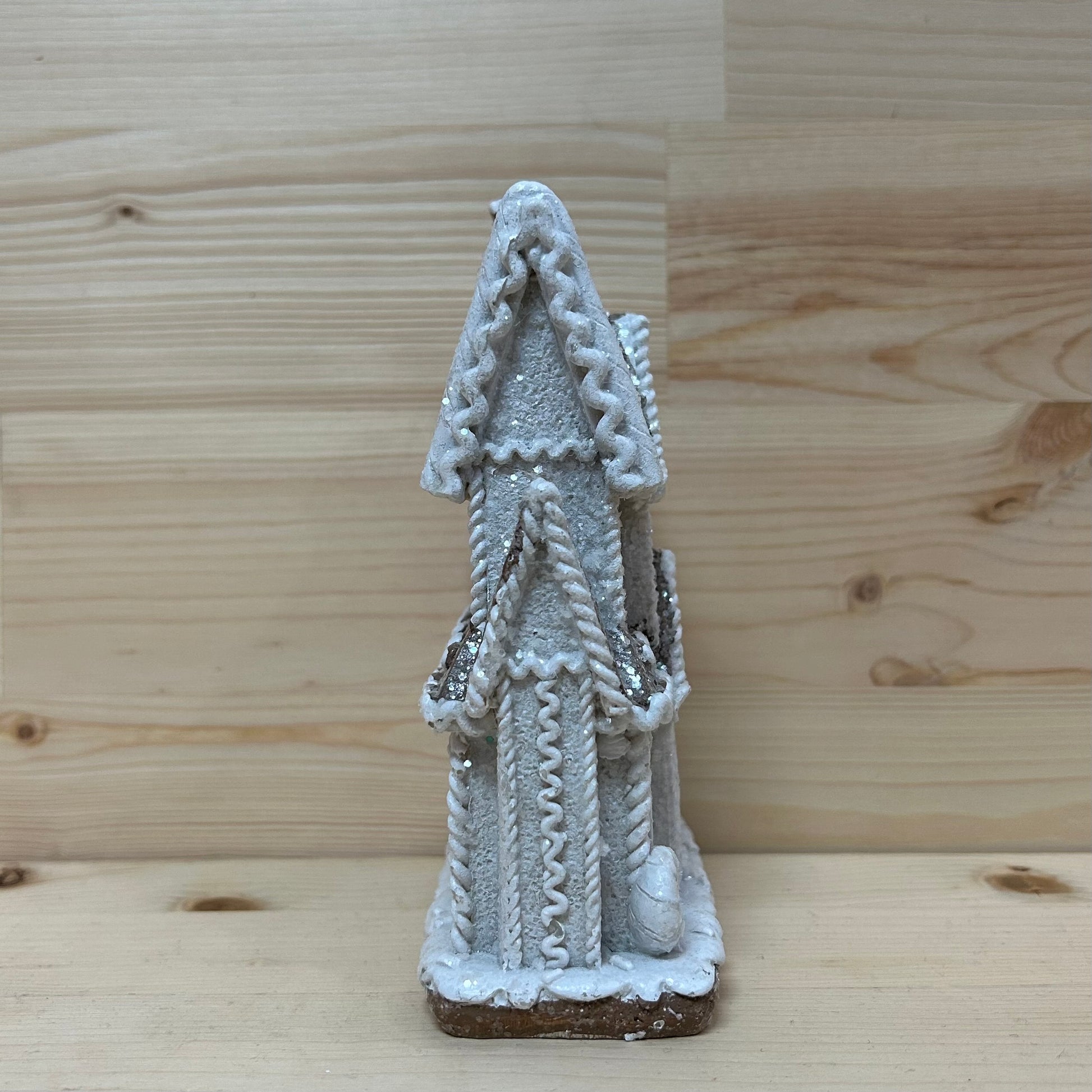 White Gingerbread House