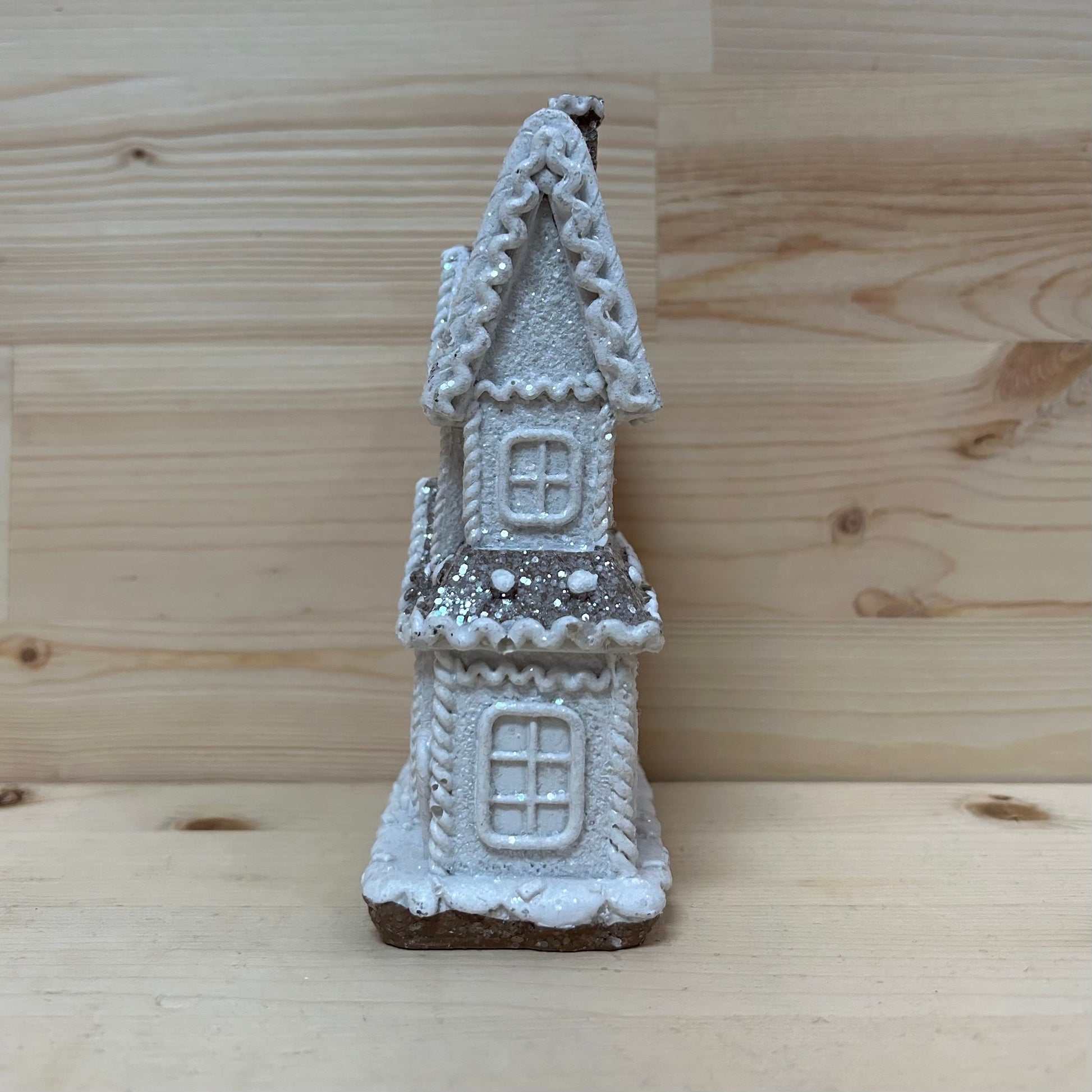 White Gingerbread House